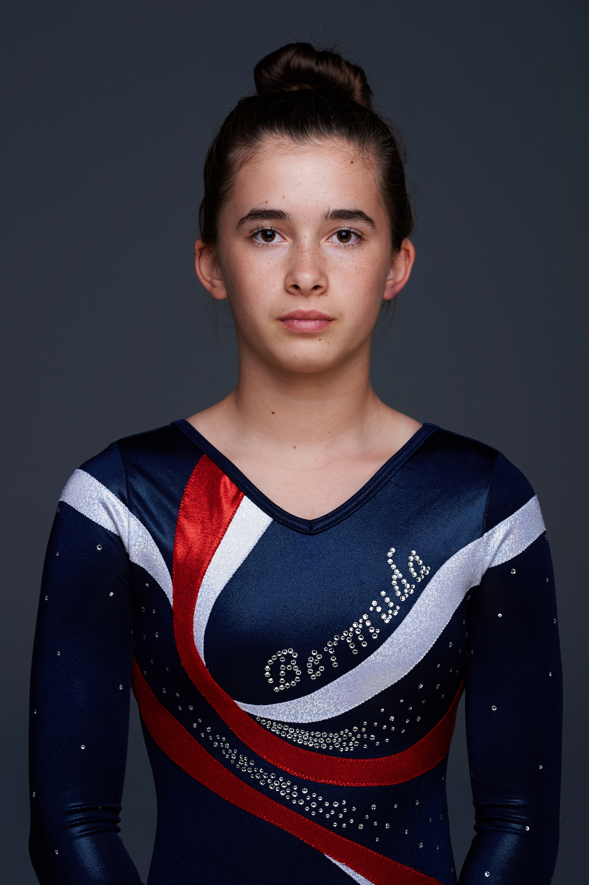 Anna at Bermuda Gymnastics Association — portrait photography, Bermuda