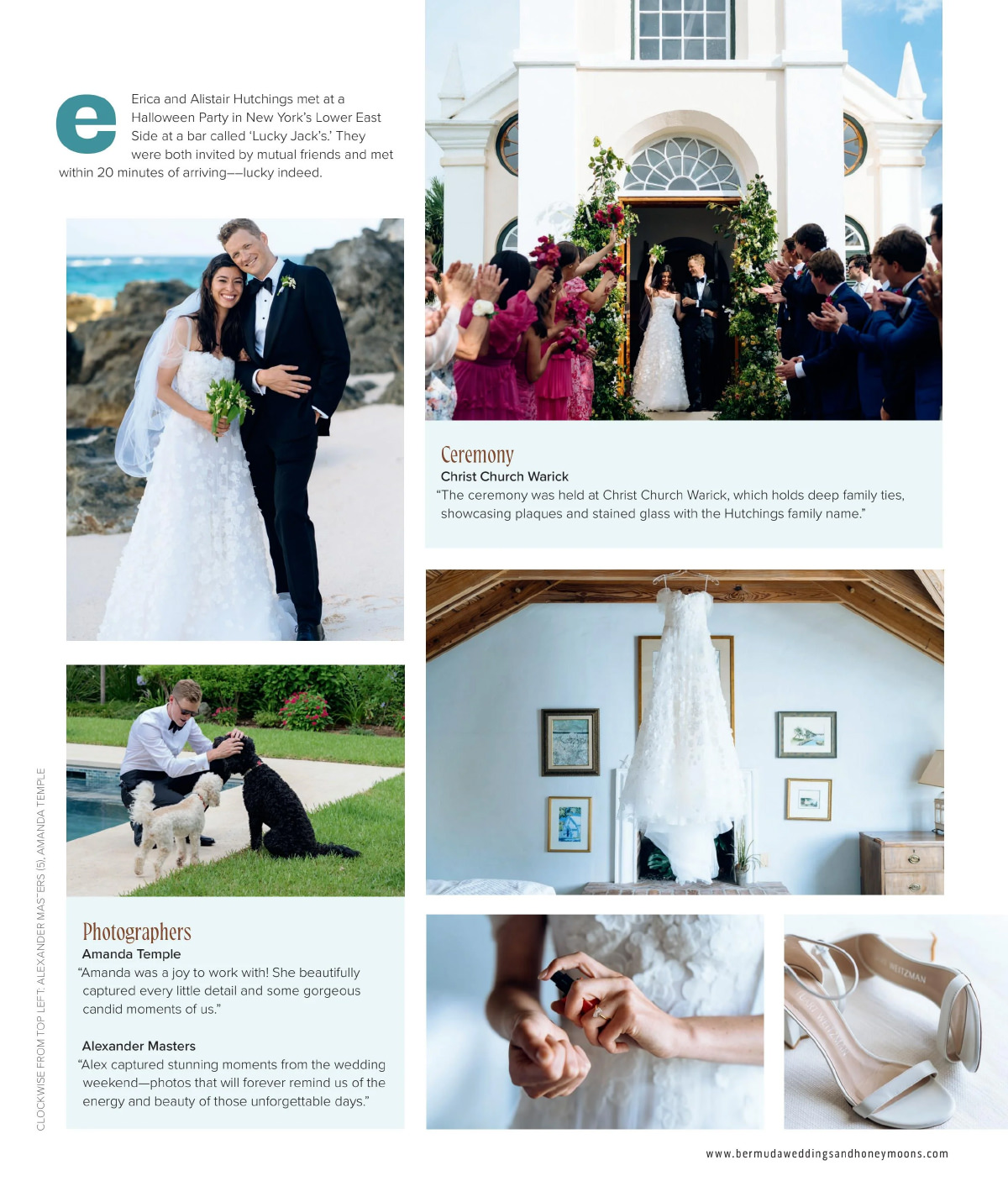 Erica & Alistair — as published in BW&H