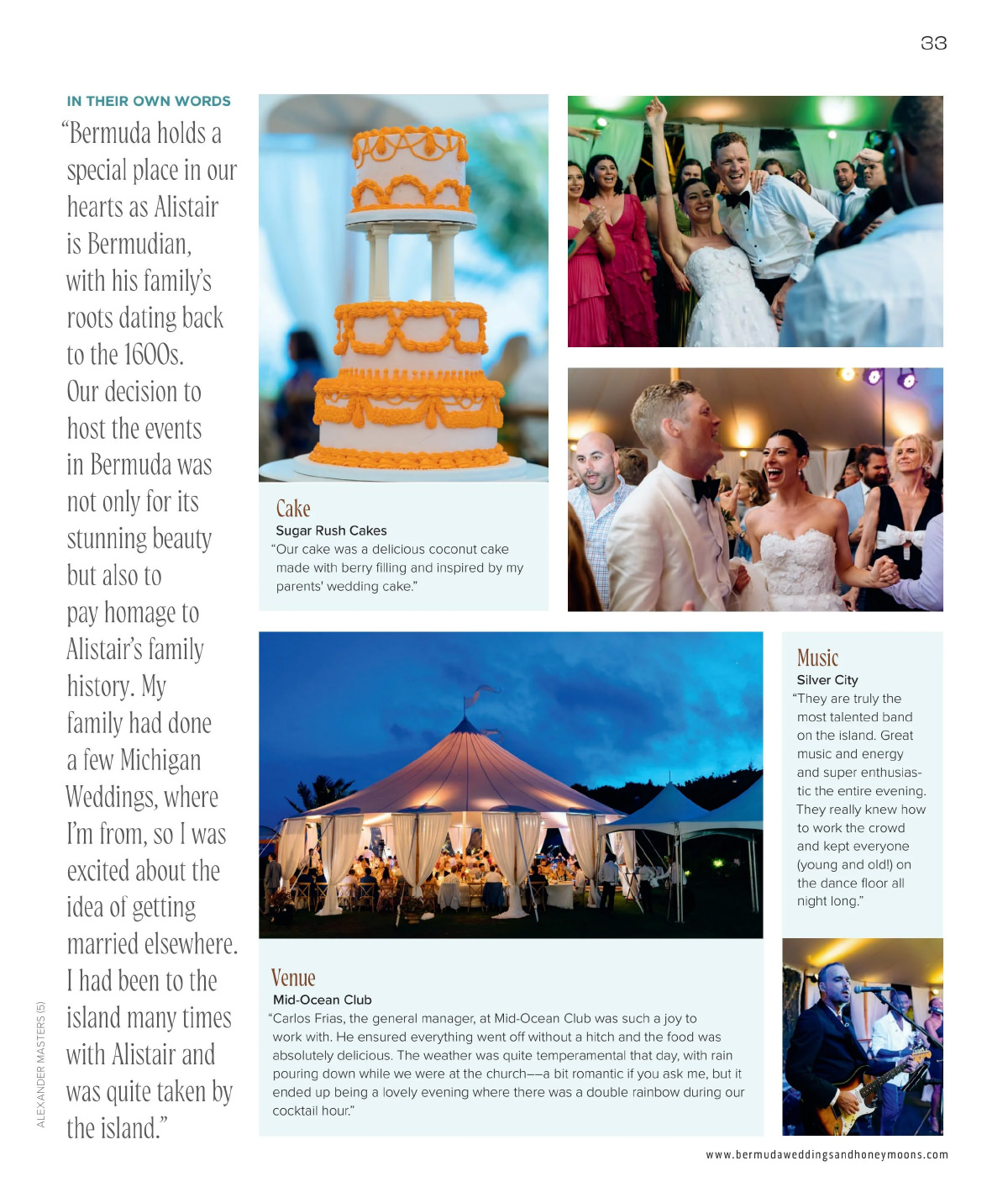 Erica & Alistair — as published in BW&H
