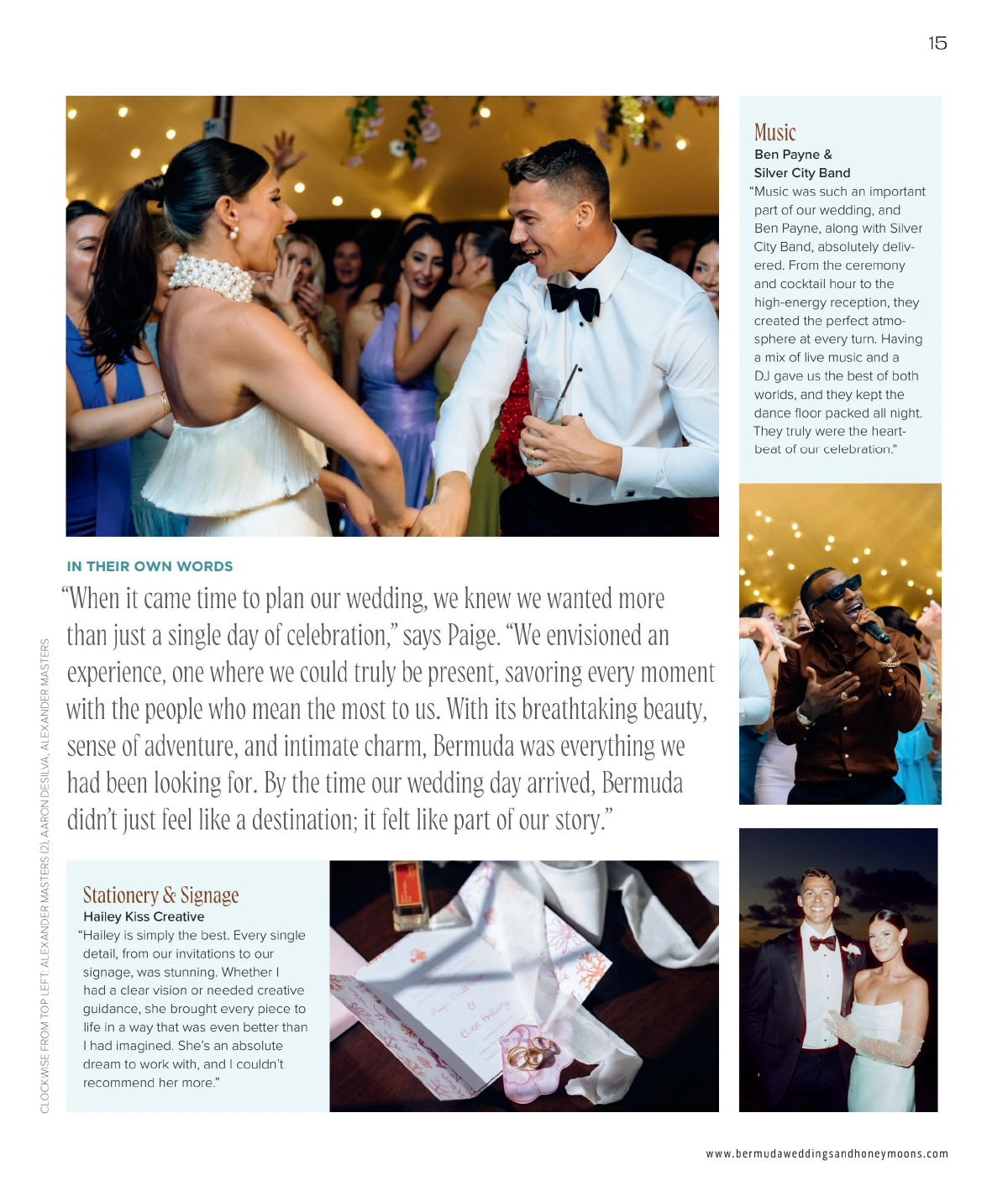 Paige & Owen — as published in BW&H