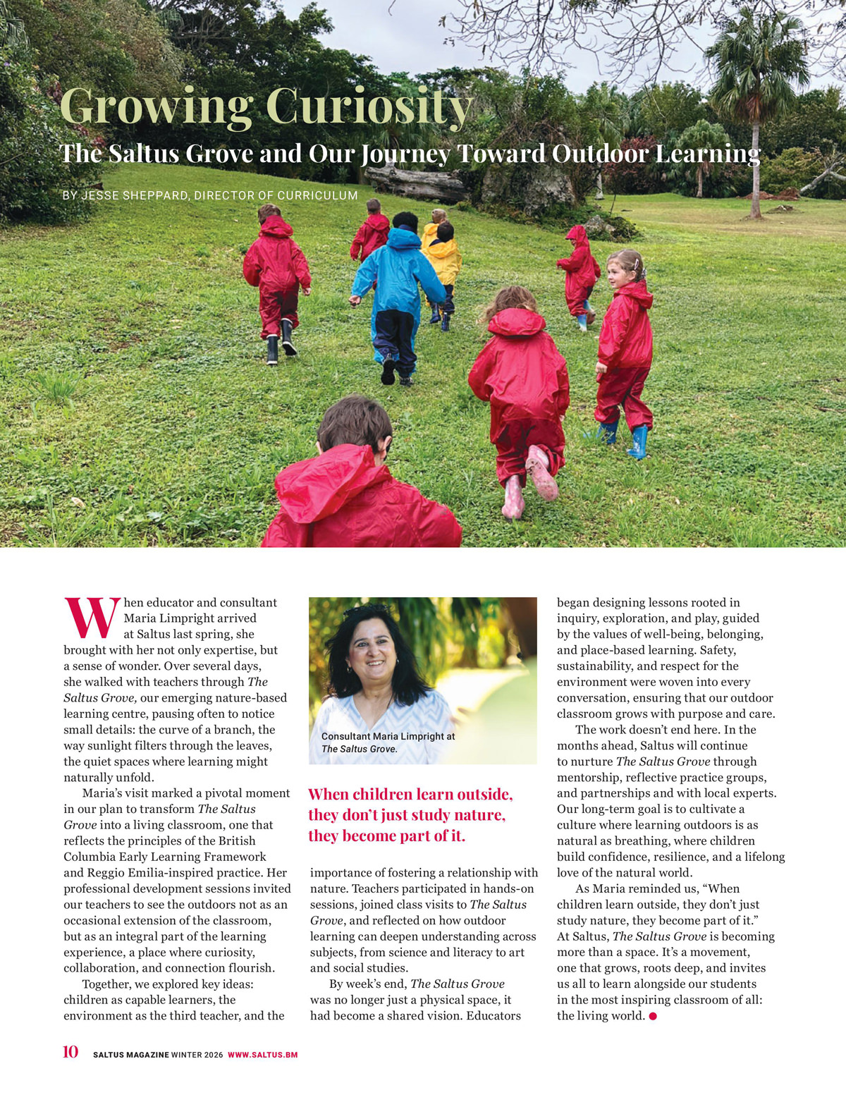 Saltus Magazine — Winter 2026