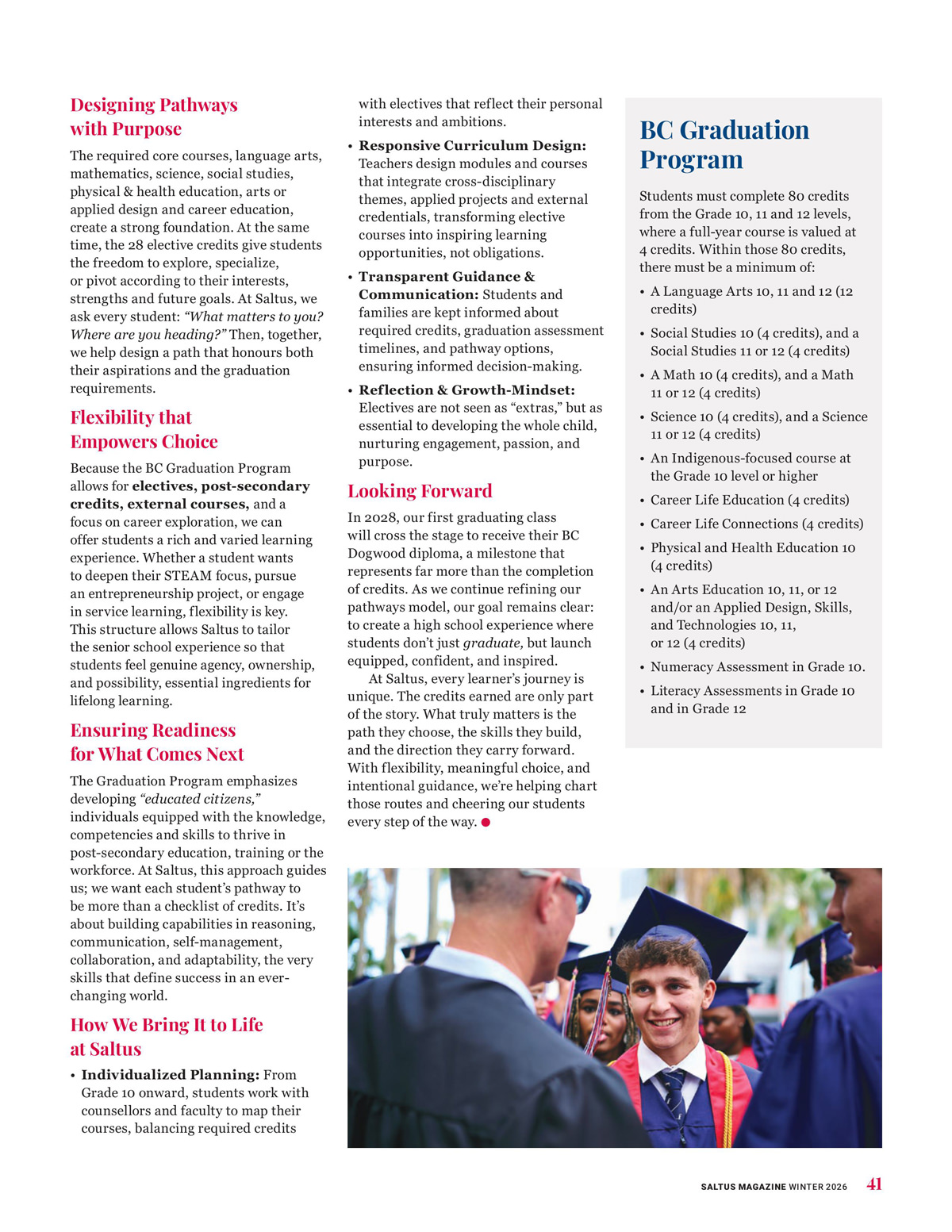 Saltus Magazine — Winter 2026