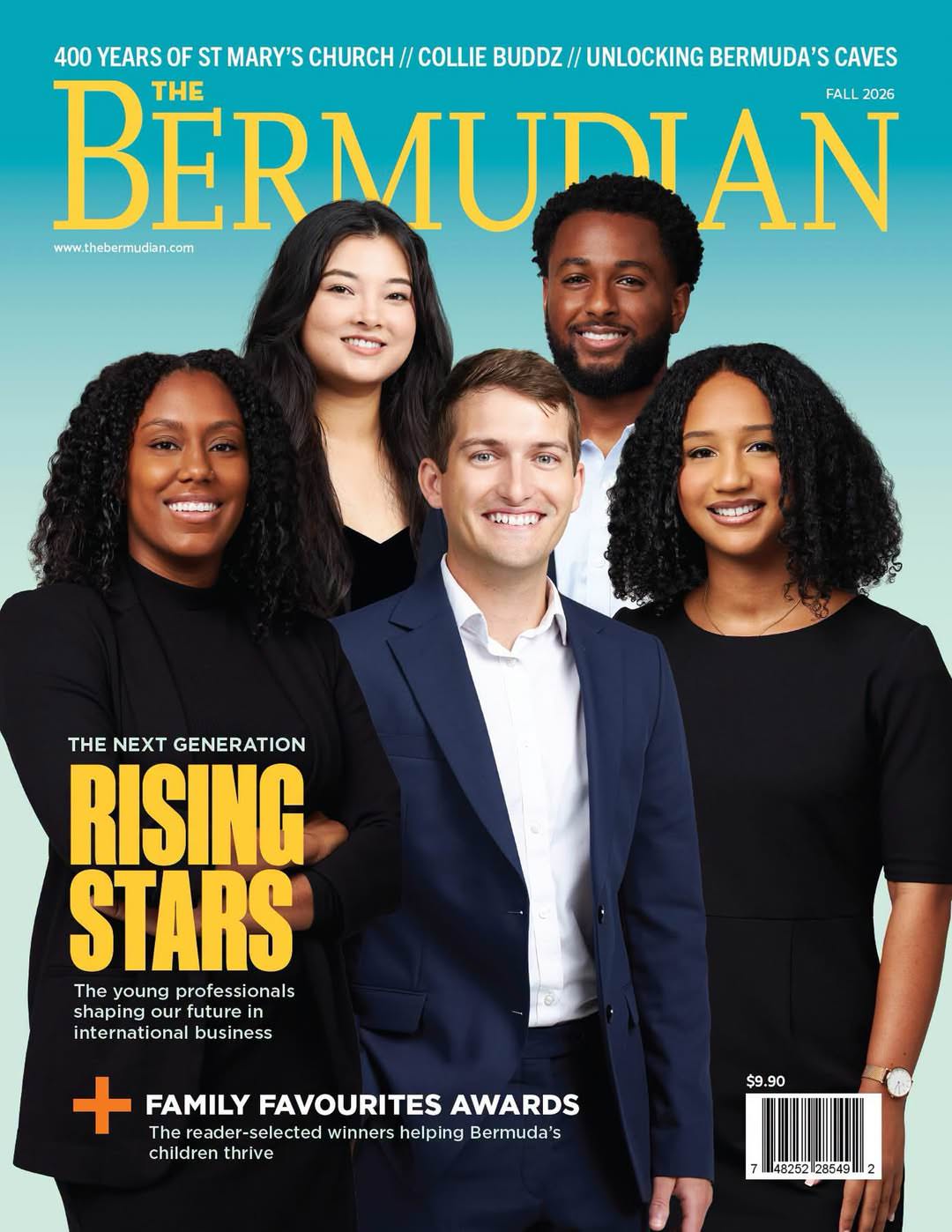 Rising Stars 2026 for The Bermudian Magazine — as published in The Bermudian Magazine