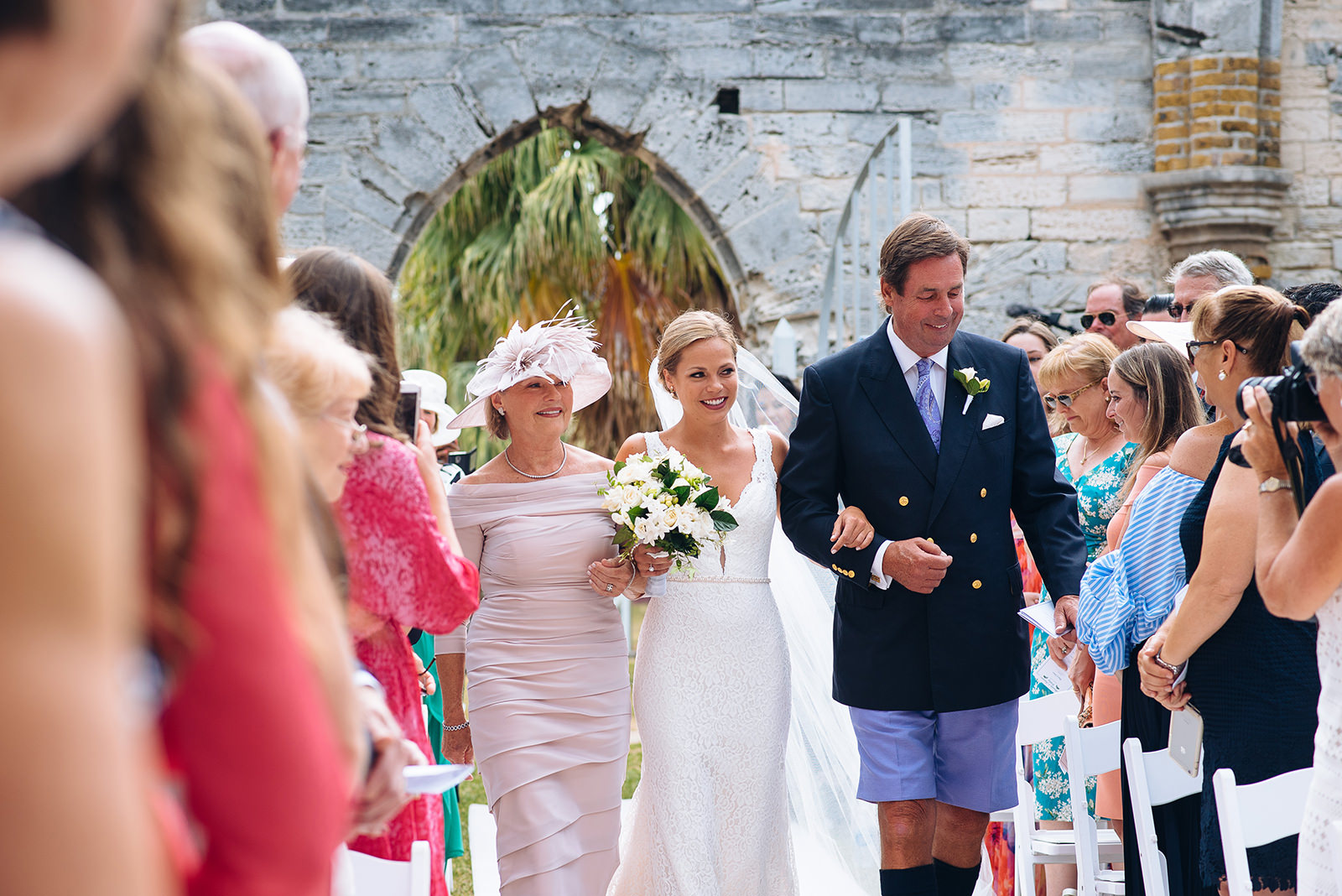 The wedding of Alex & Ben at The Unfinished Church, St. George's