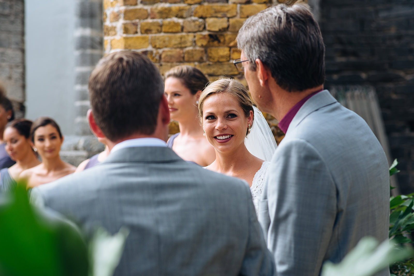 The wedding of Alex & Ben at The Unfinished Church, St. George's