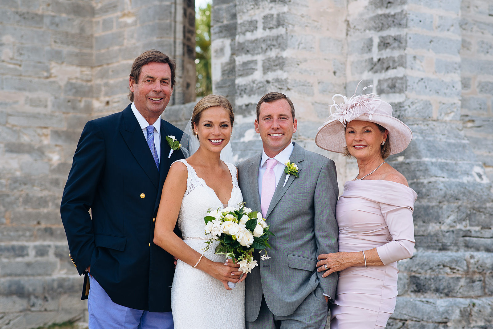 The wedding of Alex & Ben at The Unfinished Church, St. George's