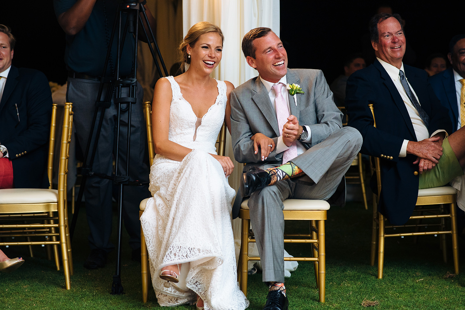 The wedding of Alex & Ben at The Mid Ocean Club, Tucker's Town