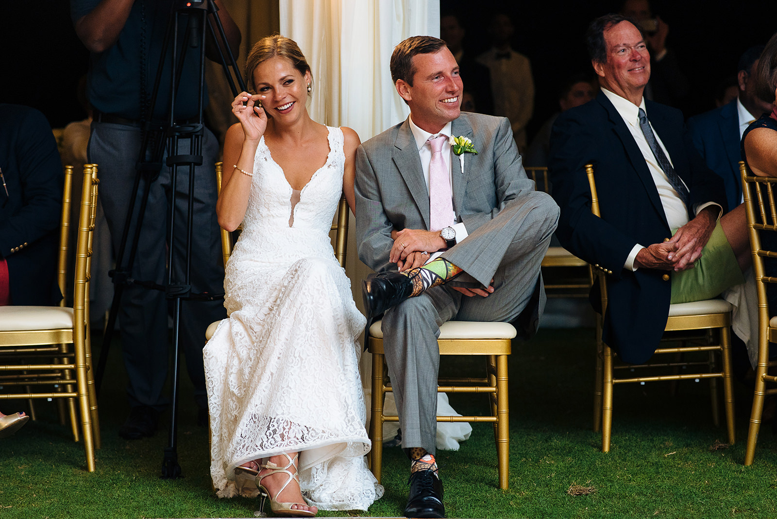 The wedding of Alex & Ben at The Mid Ocean Club, Tucker's Town