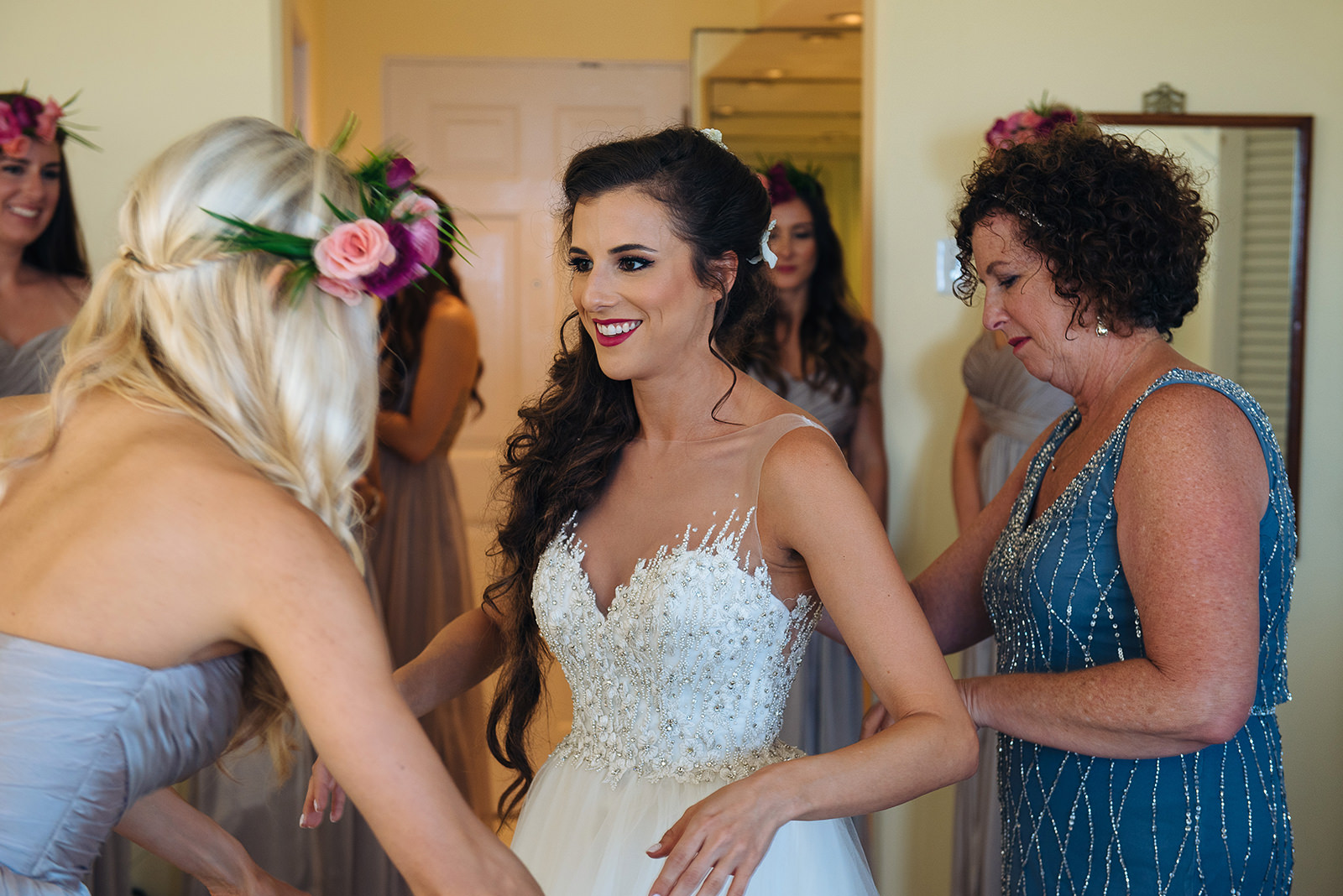 The wedding of Annie & Bruce at Coral Beach Club, Paget