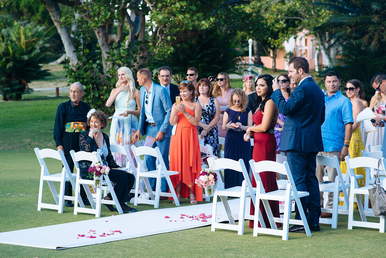 The wedding of Annie & Bruce at Coral Beach Club, Paget