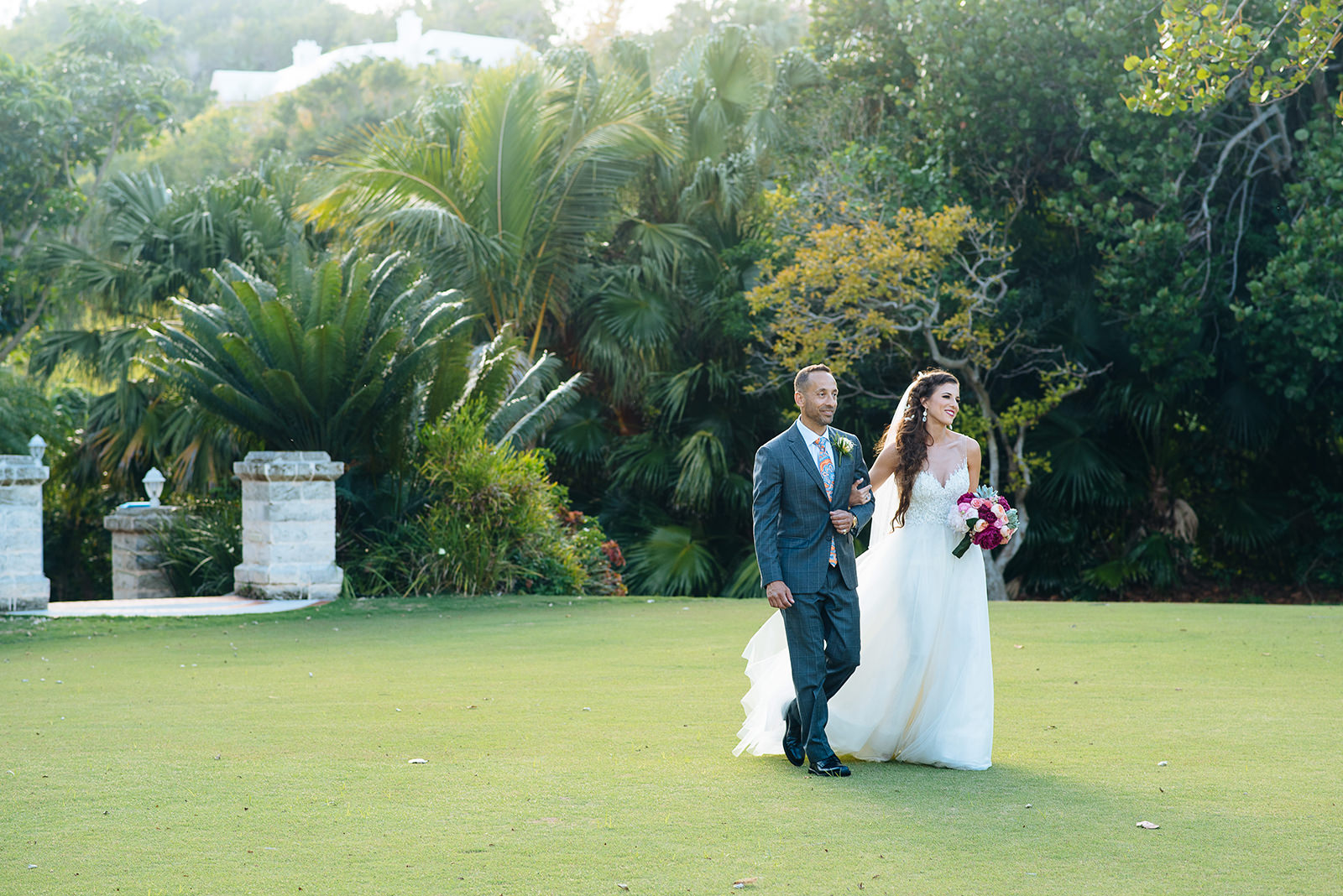 The wedding of Annie & Bruce at Coral Beach Club, Paget