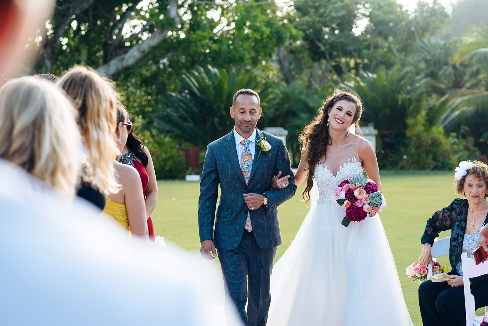 The wedding of Annie & Bruce at Coral Beach Club, Paget