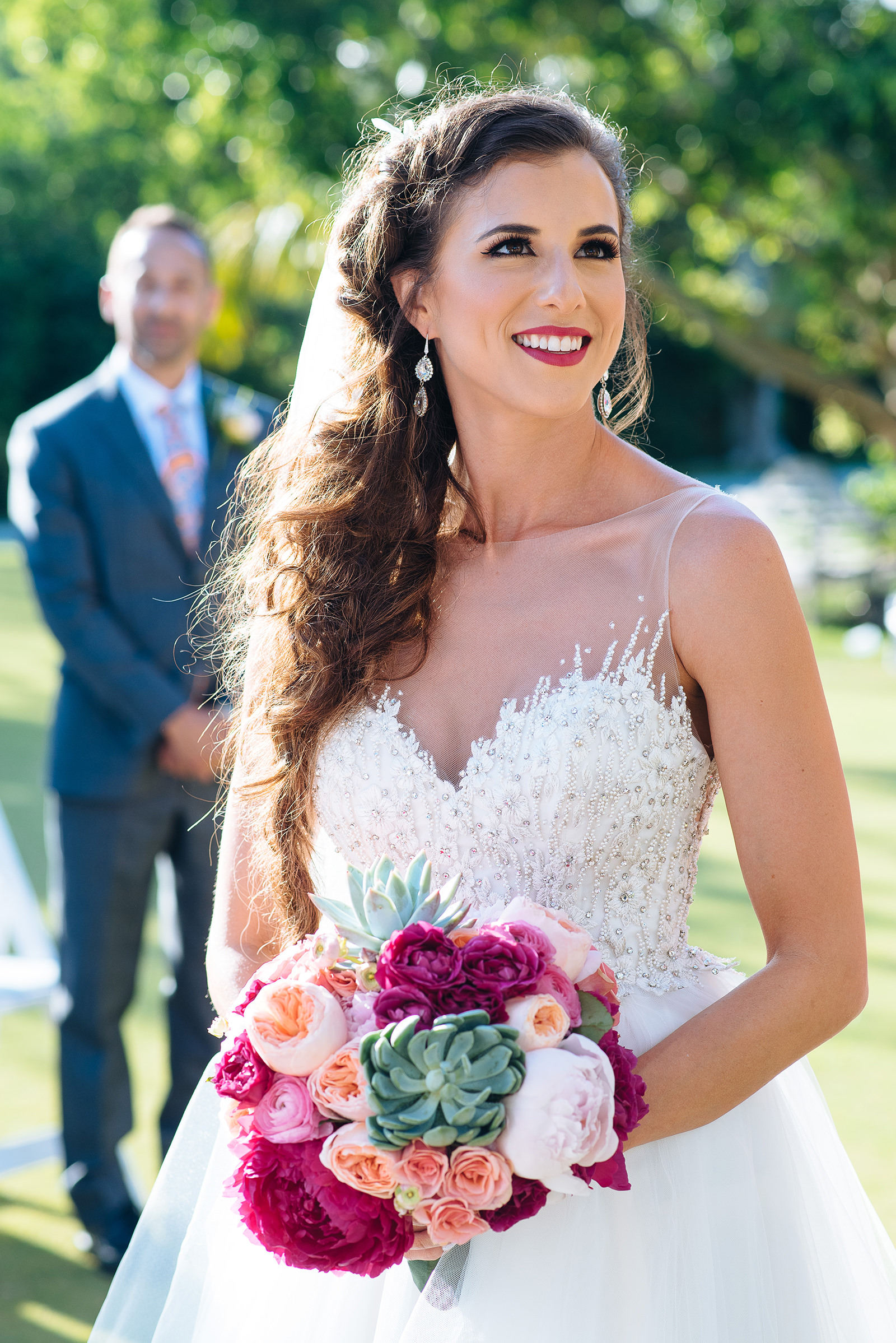 The wedding of Annie & Bruce at Coral Beach Club, Paget