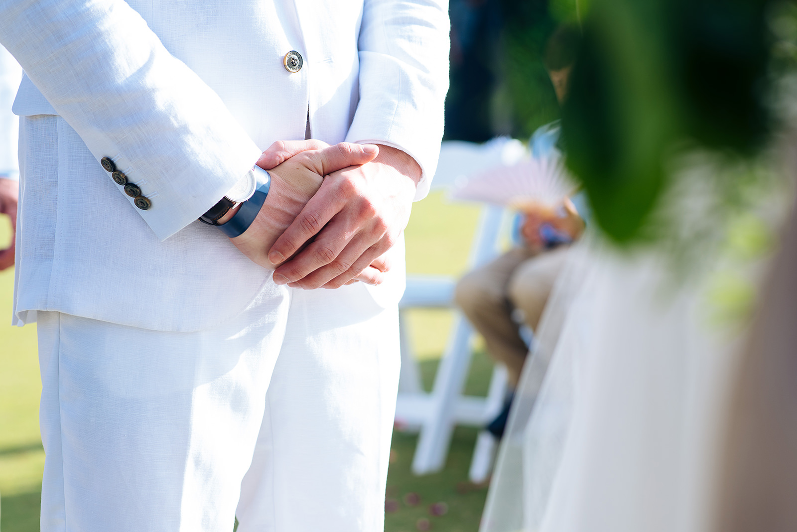 The wedding of Annie & Bruce at Coral Beach Club, Paget