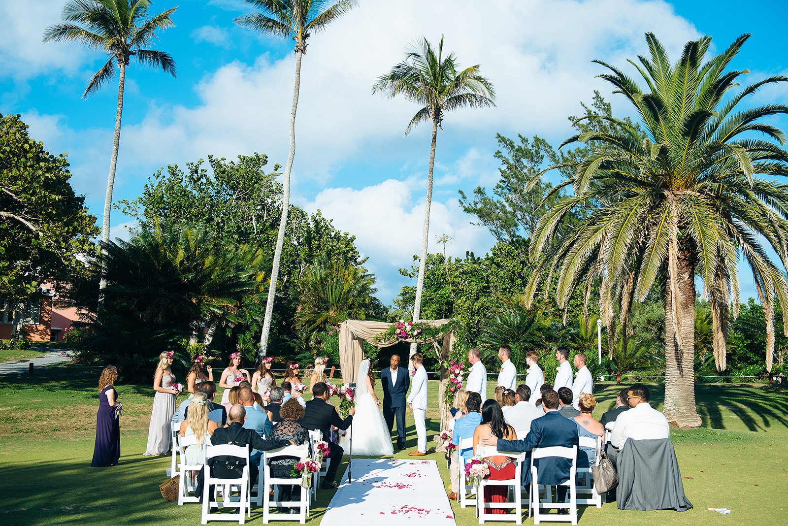 The wedding of Annie & Bruce at Coral Beach Club, Paget