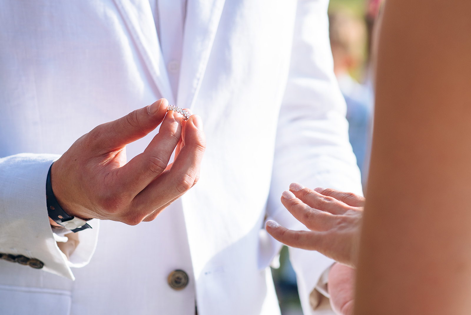 The wedding of Annie & Bruce at Coral Beach Club, Paget