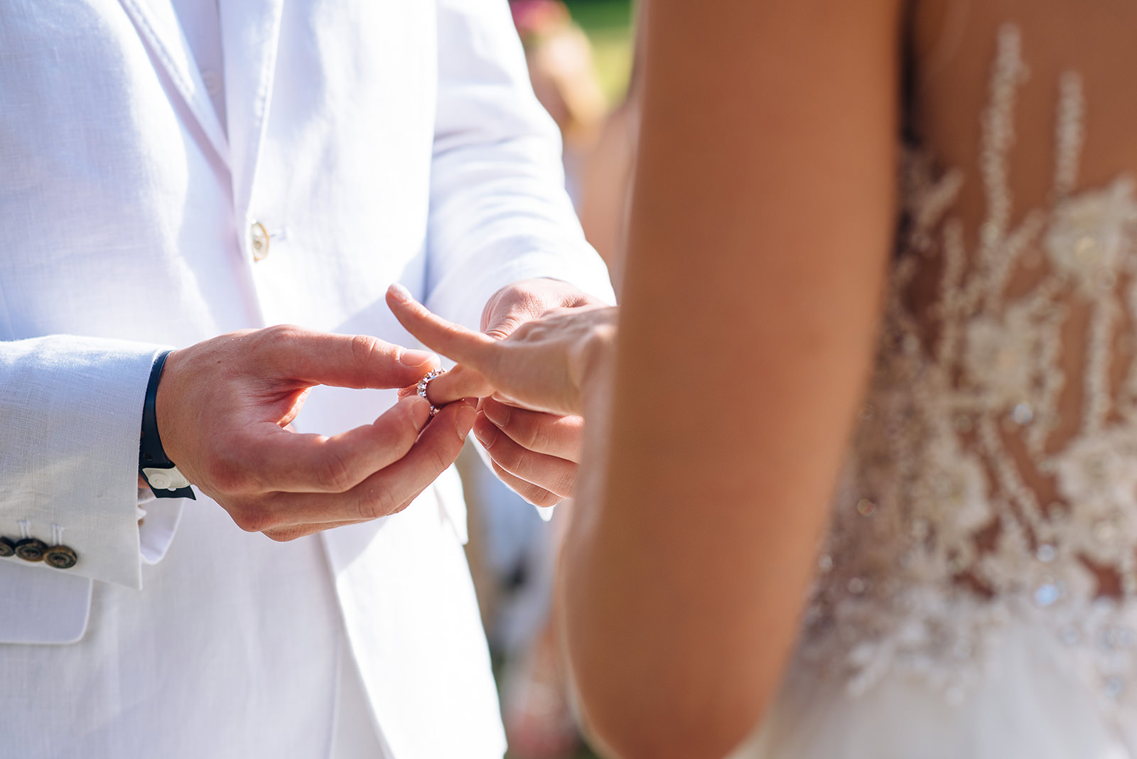 The wedding of Annie & Bruce at Coral Beach Club, Paget