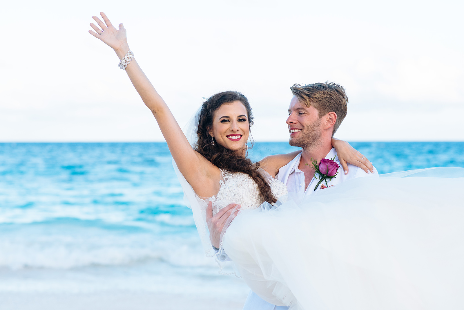 The wedding of Annie & Bruce at Coral Beach Club, Paget