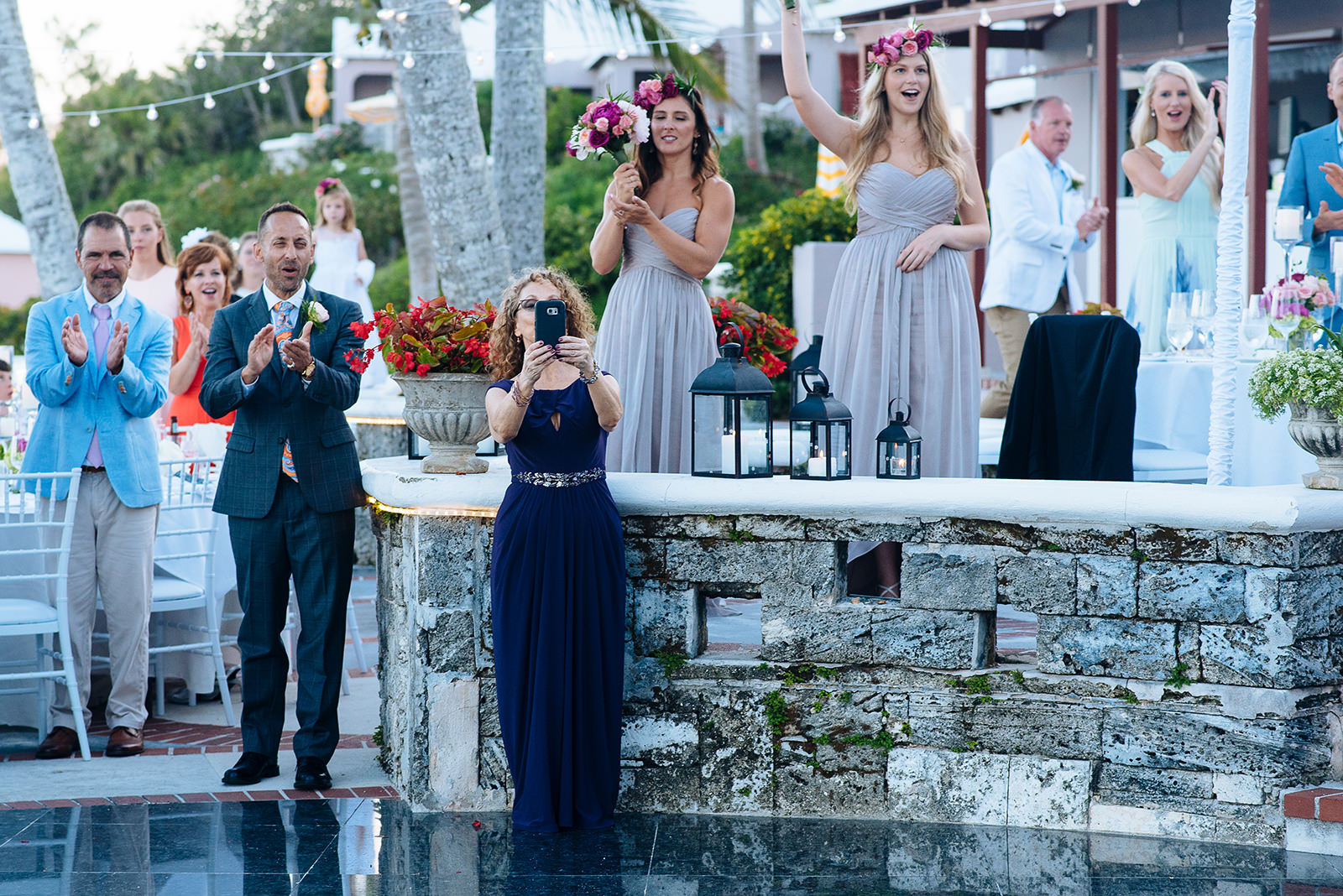 The wedding of Annie & Bruce at Coral Beach Club, Paget