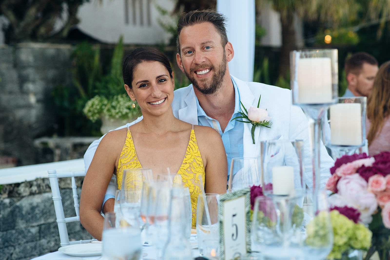 The wedding of Annie & Bruce at Coral Beach Club, Paget