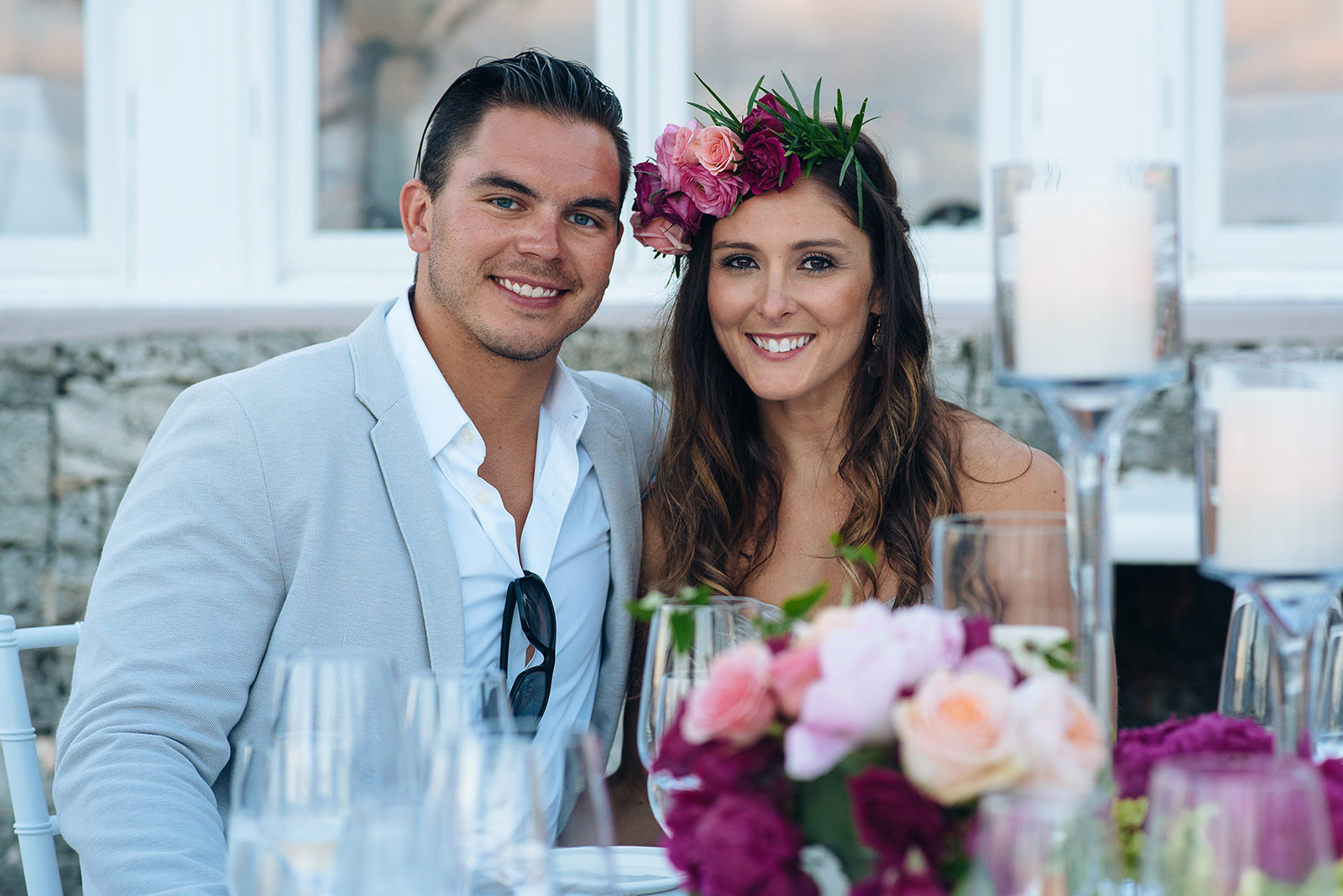 The wedding of Annie & Bruce at Coral Beach Club, Paget