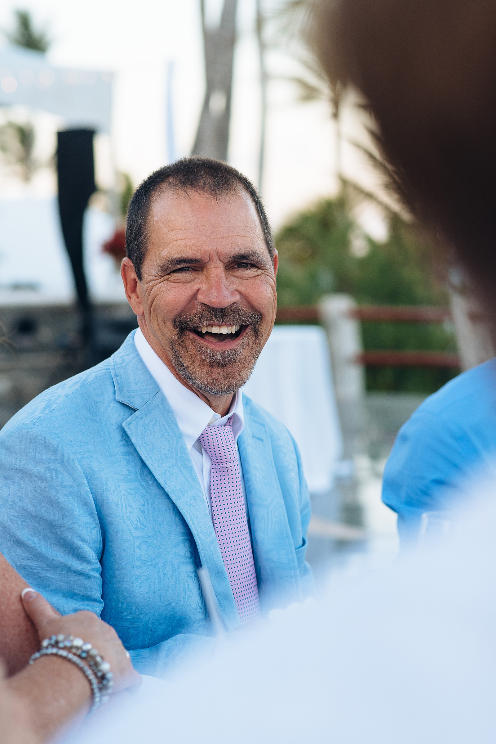 The wedding of Annie & Bruce at Coral Beach Club, Paget