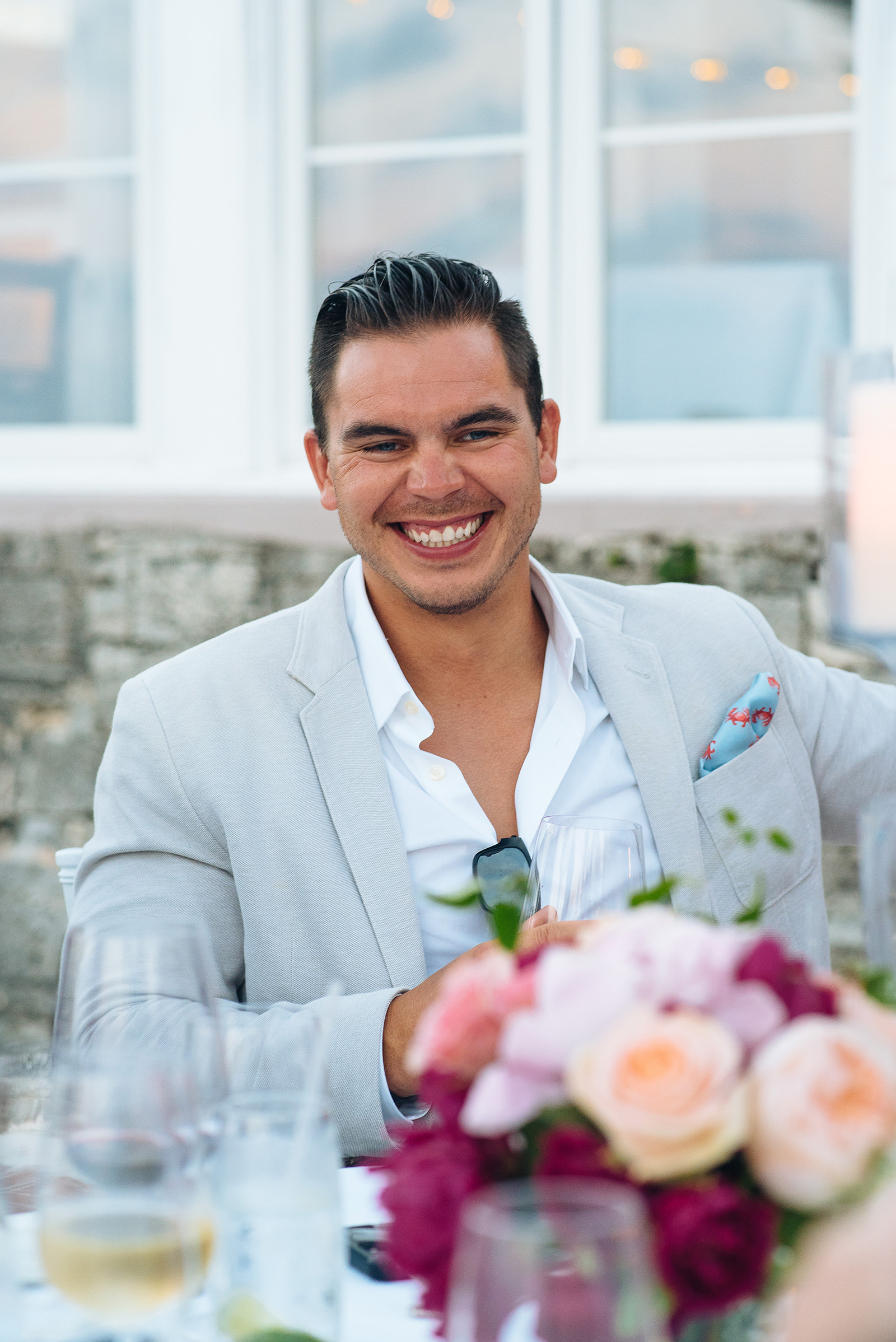 The wedding of Annie & Bruce at Coral Beach Club, Paget