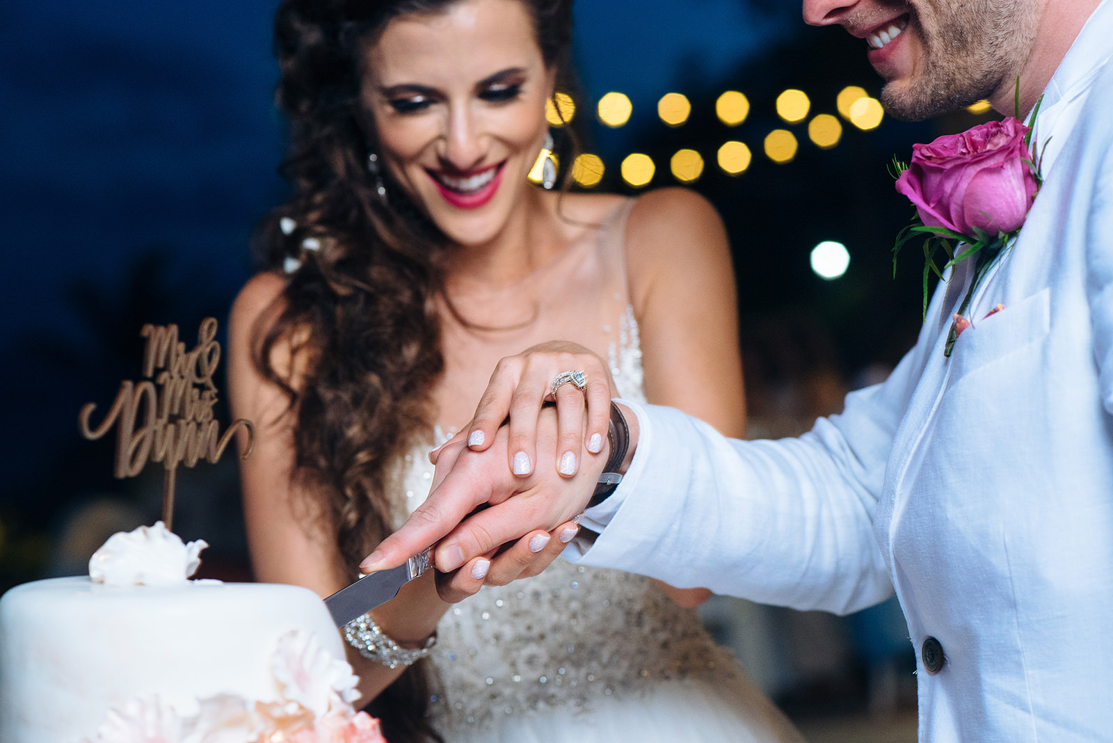 The wedding of Annie & Bruce at Coral Beach Club, Paget