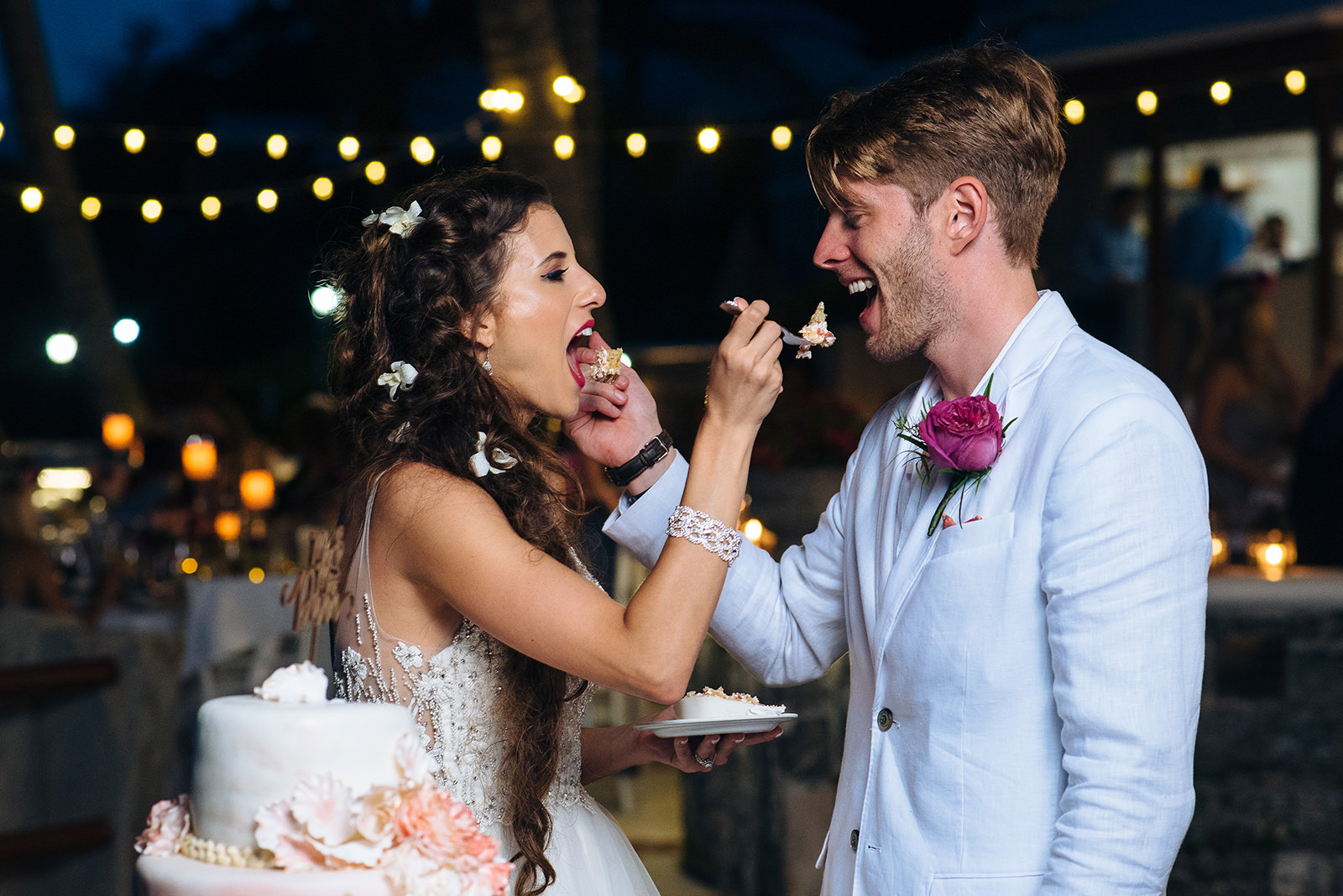 The wedding of Annie & Bruce at Coral Beach Club, Paget