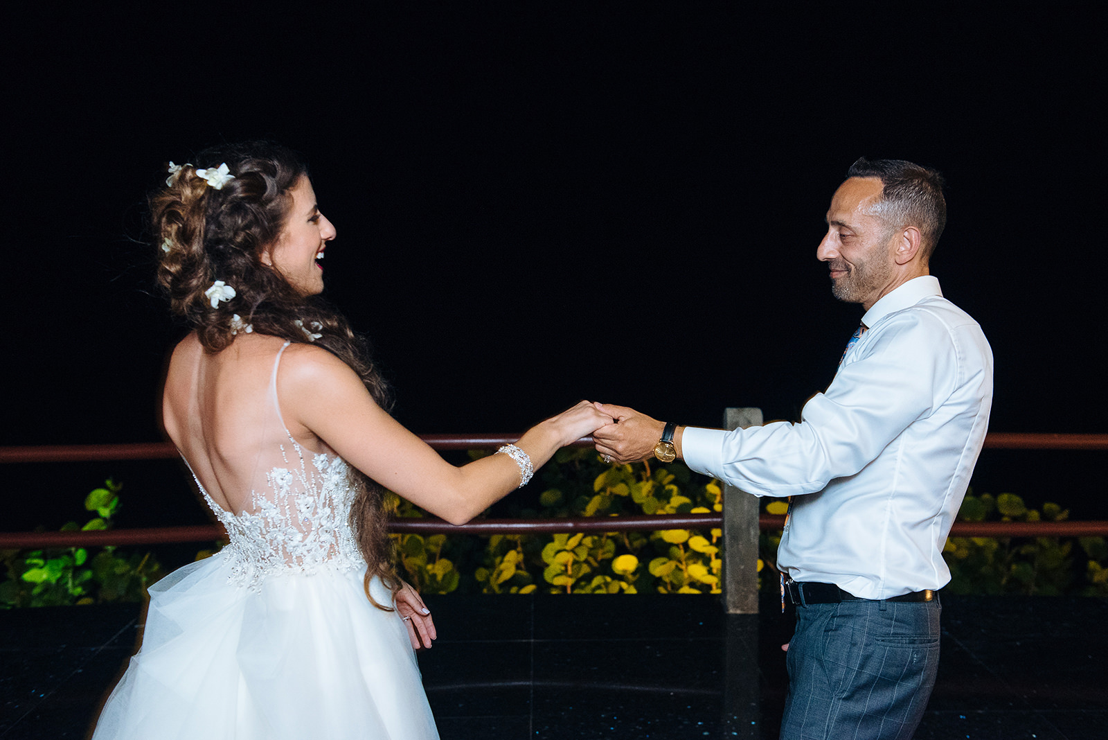 The wedding of Annie & Bruce at Coral Beach Club, Paget