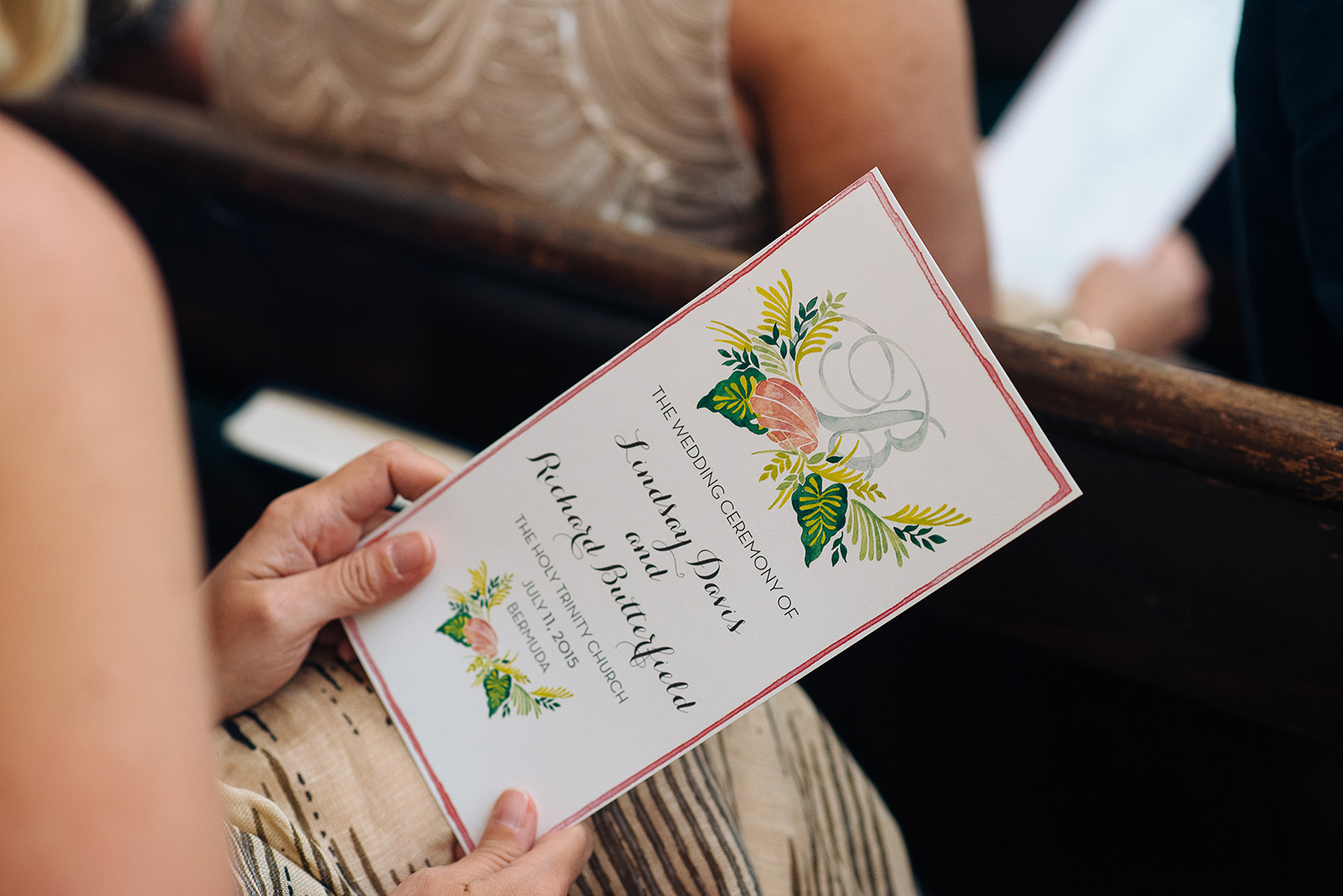 The wedding of Lindsay & Richard