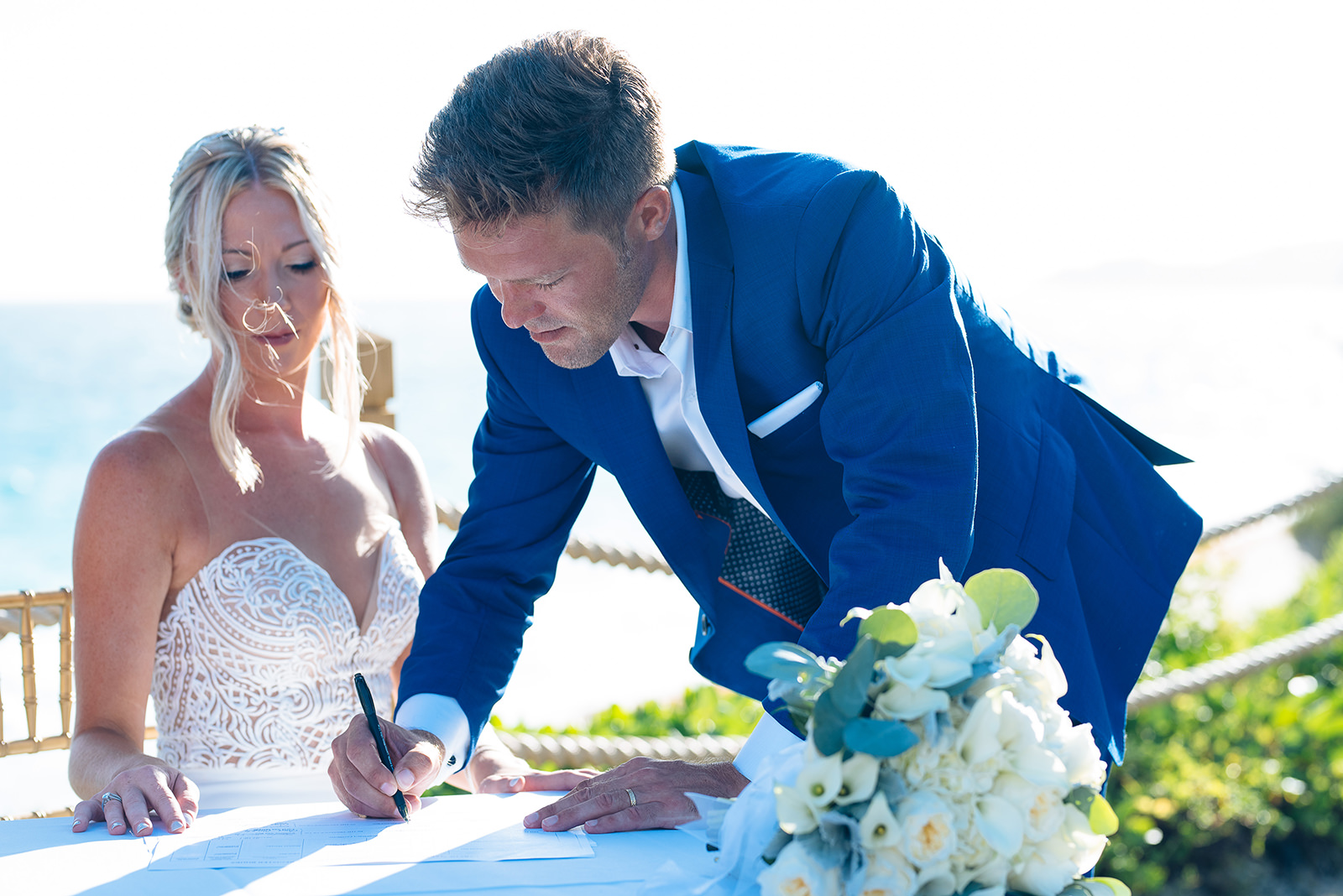 The wedding of Melissa & Michael at Mid Ocean Club, Tucker's Town