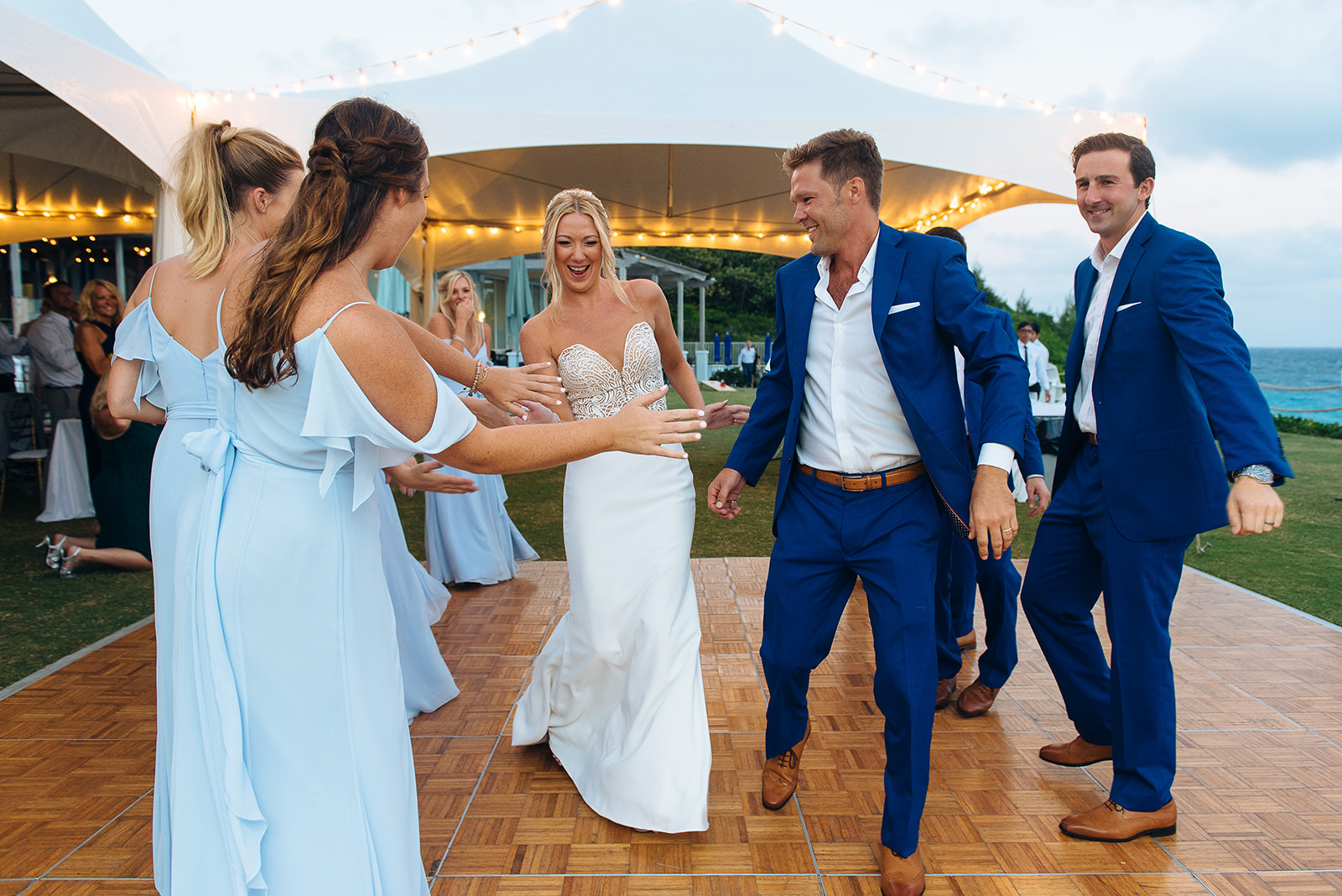 The wedding of Melissa & Michael at Mid Ocean Club, Tucker's Town