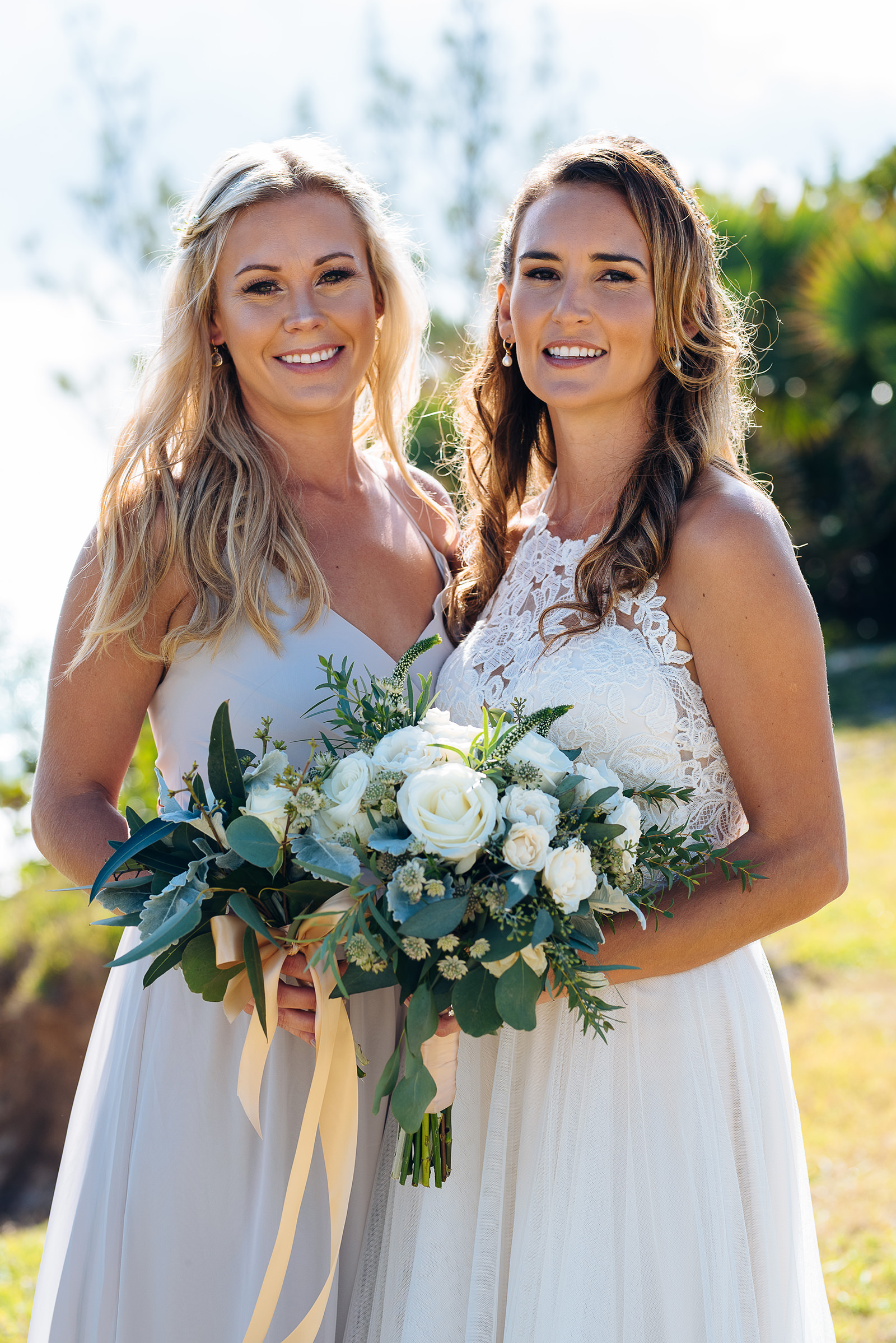 The wedding of Nina & Phil at Elbow Beach Hotel, Paget