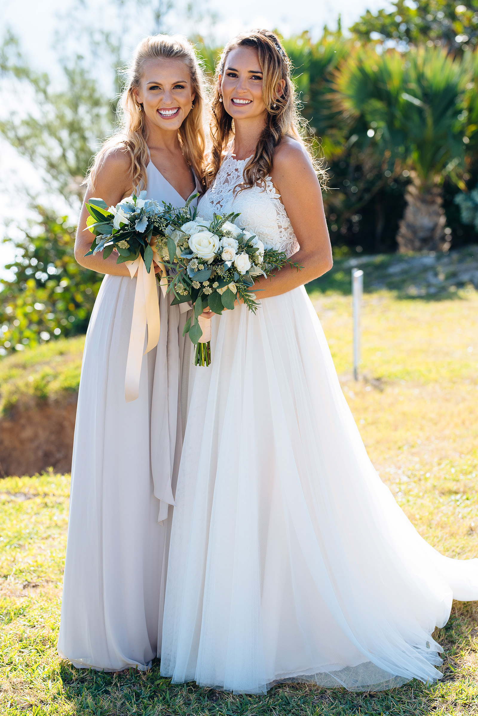 The wedding of Nina & Phil at Elbow Beach Hotel, Paget
