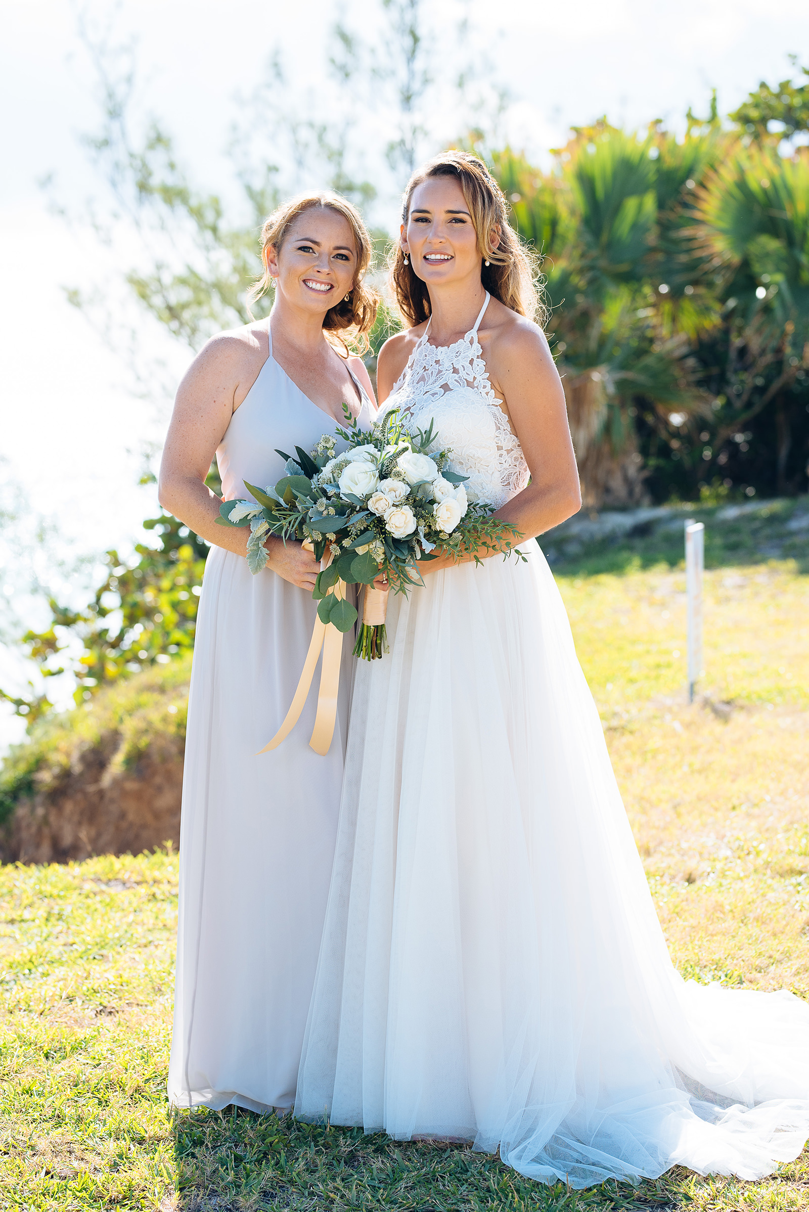 The wedding of Nina & Phil at Elbow Beach Hotel, Paget