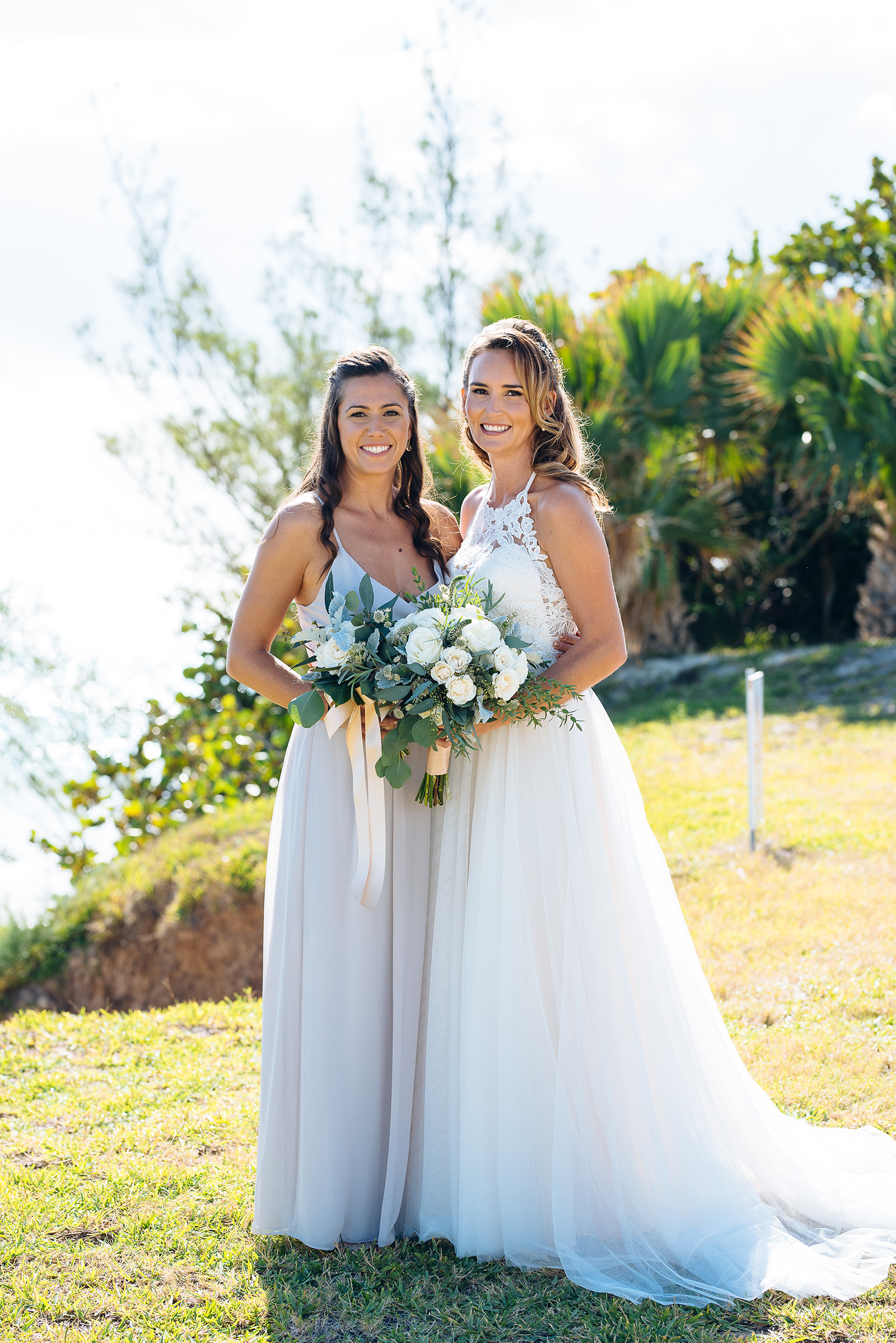 The wedding of Nina & Phil at Elbow Beach Hotel, Paget