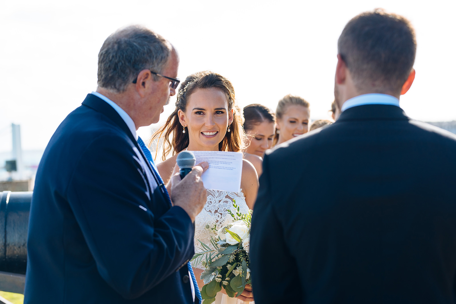 The wedding of Nina & Phil at The Commissioner's House, Royal Naval Dockyard