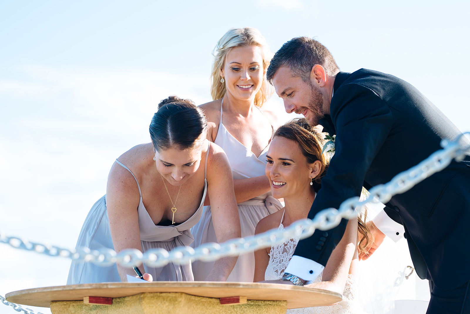 The wedding of Nina & Phil at The Commissioner's House, Royal Naval Dockyard