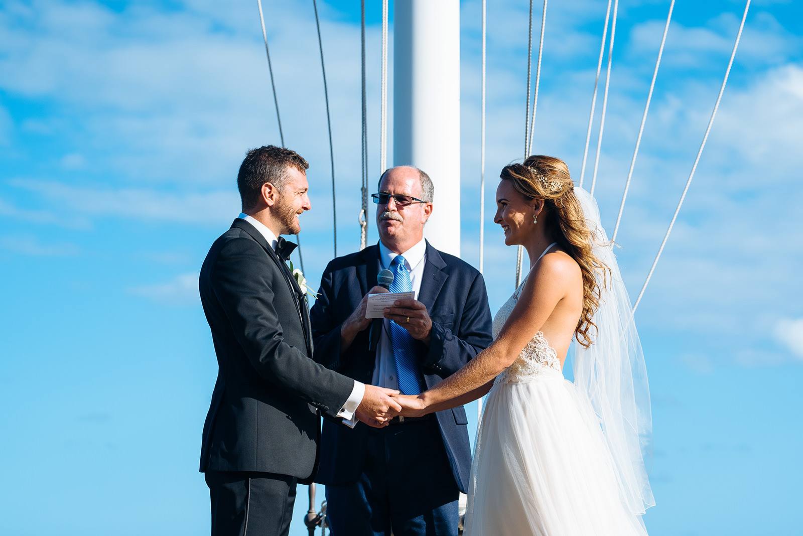 The wedding of Nina & Phil at The Commissioner's House, Royal Naval Dockyard