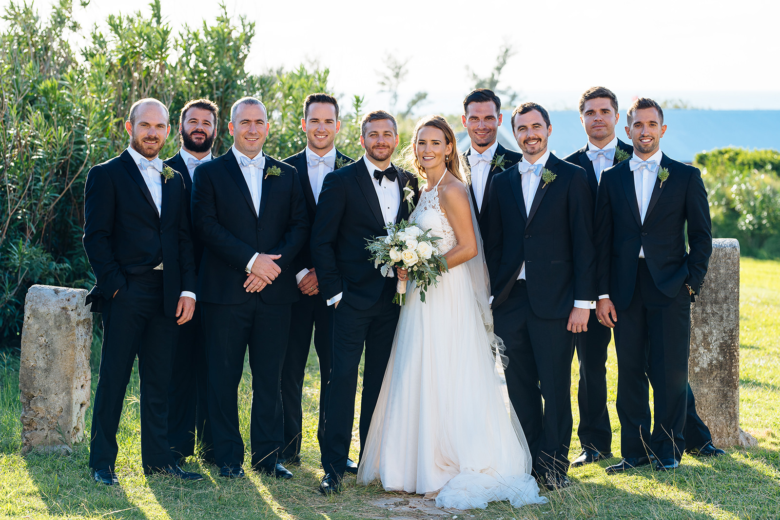 The wedding of Nina & Phil at The Commissioner's House, Royal Naval Dockyard