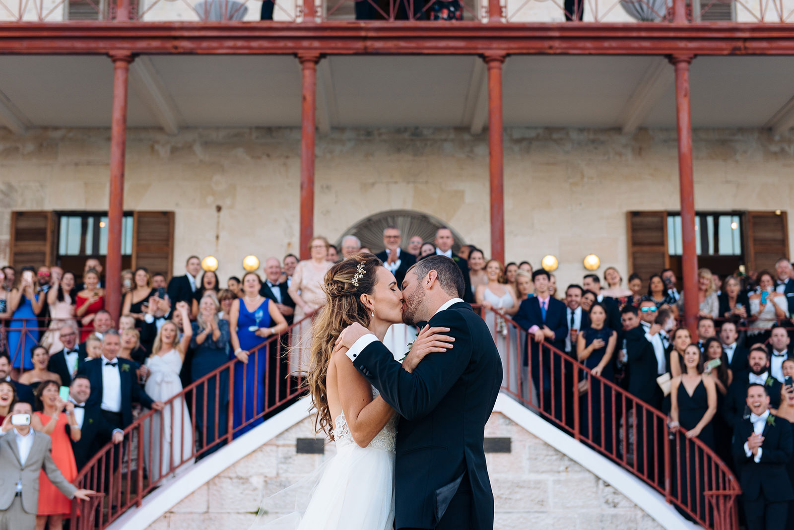 The wedding of Nina & Phil at The Commissioner's House, Royal Naval Dockyard