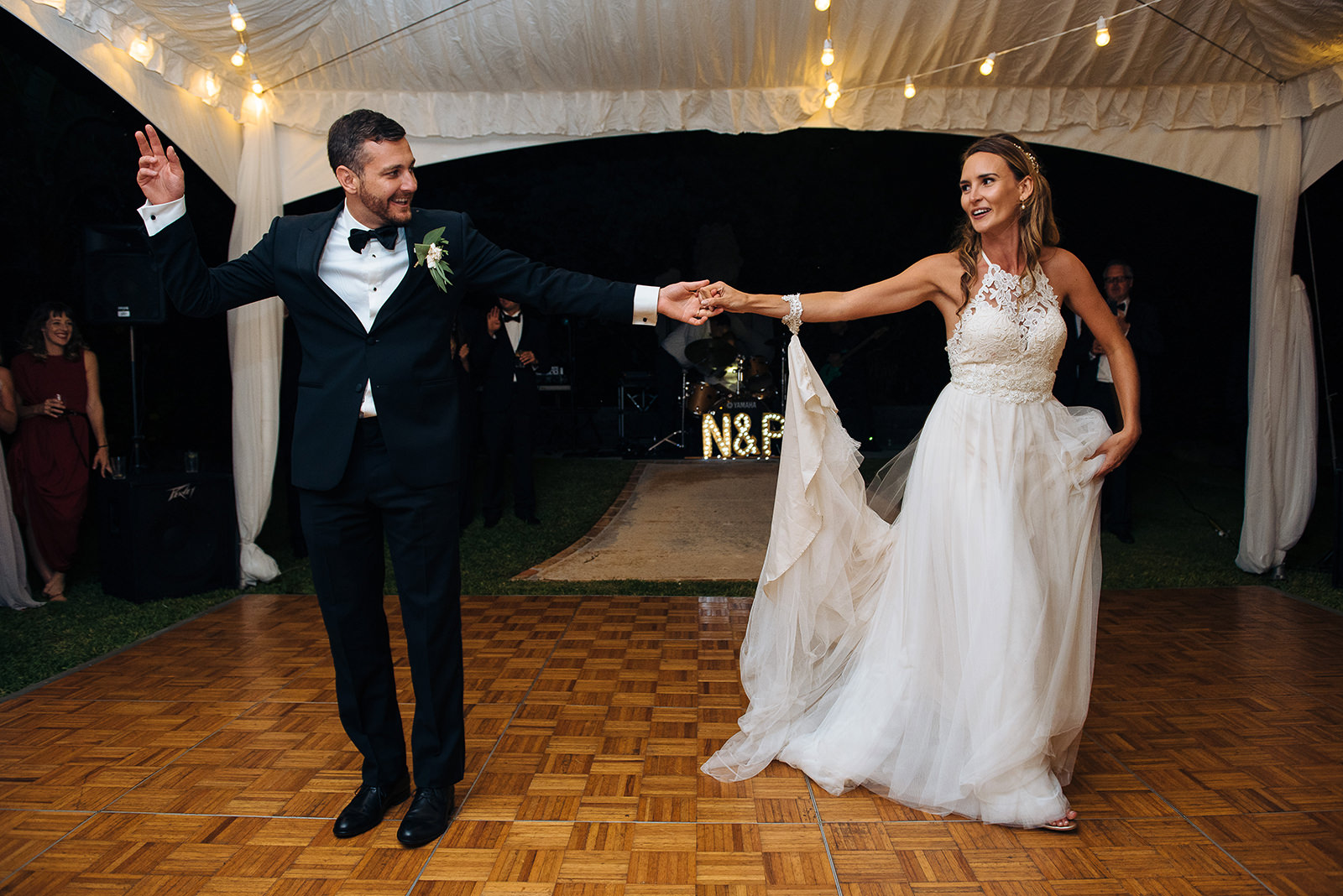 The wedding of Nina & Phil at The Commissioner's House, Royal Naval Dockyard
