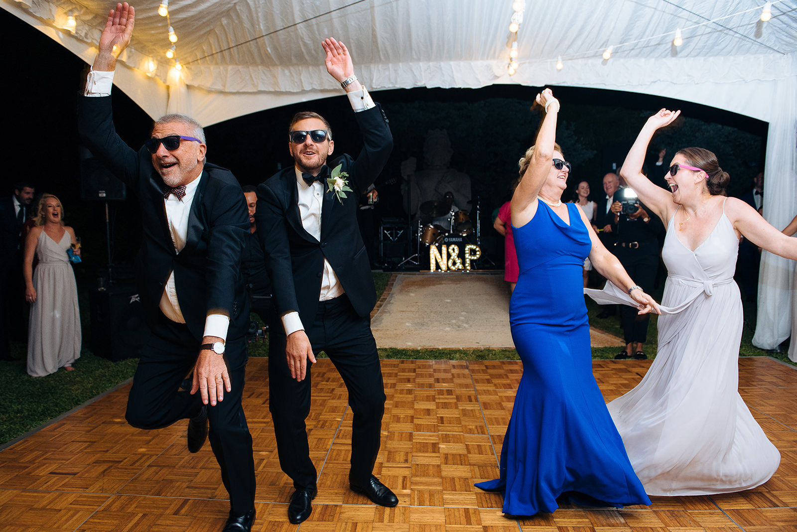 The wedding of Nina & Phil at The Commissioner's House, Royal Naval Dockyard