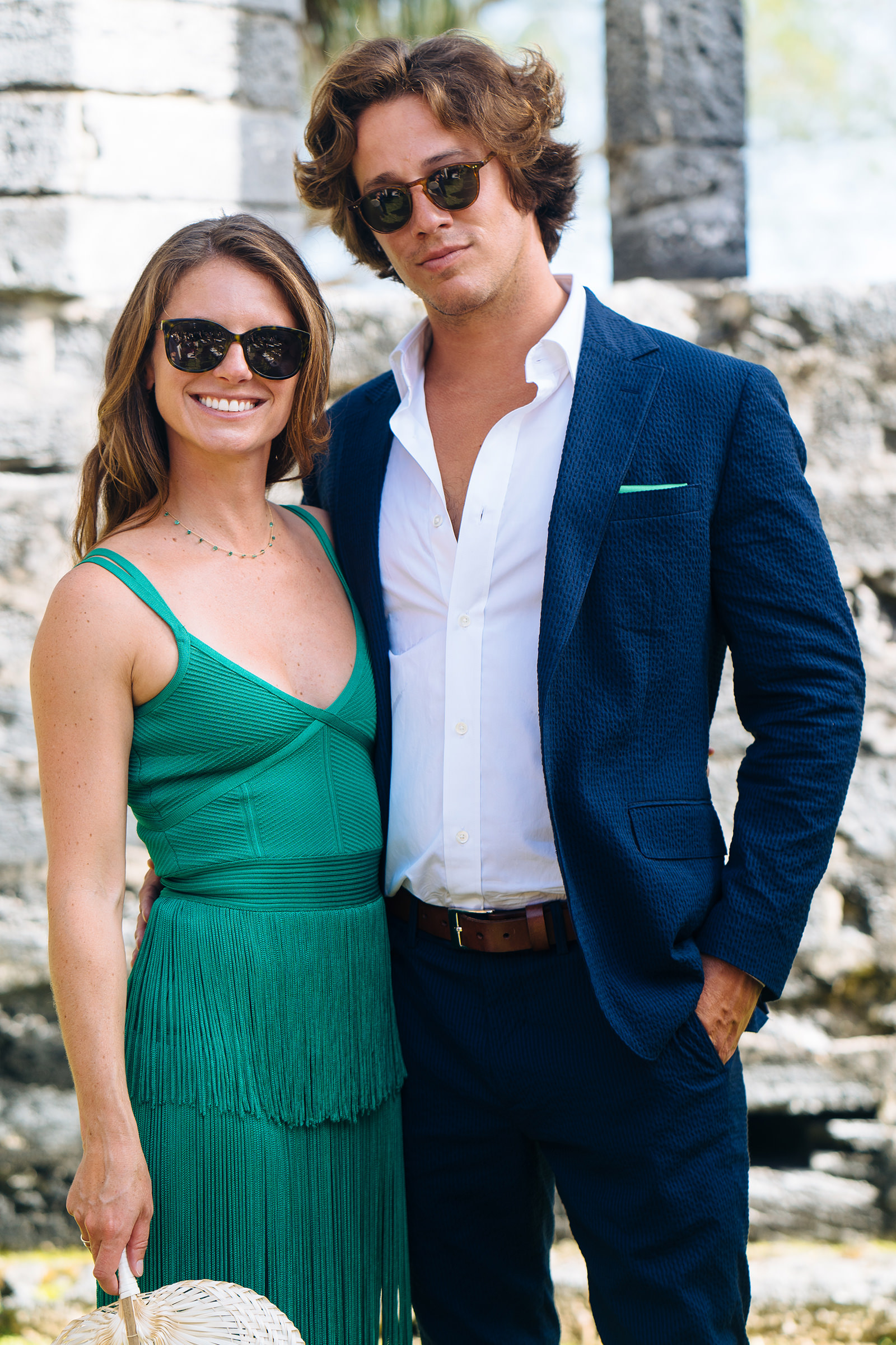 The wedding of Octavia & Matt at The Unfinished Church, St. George's