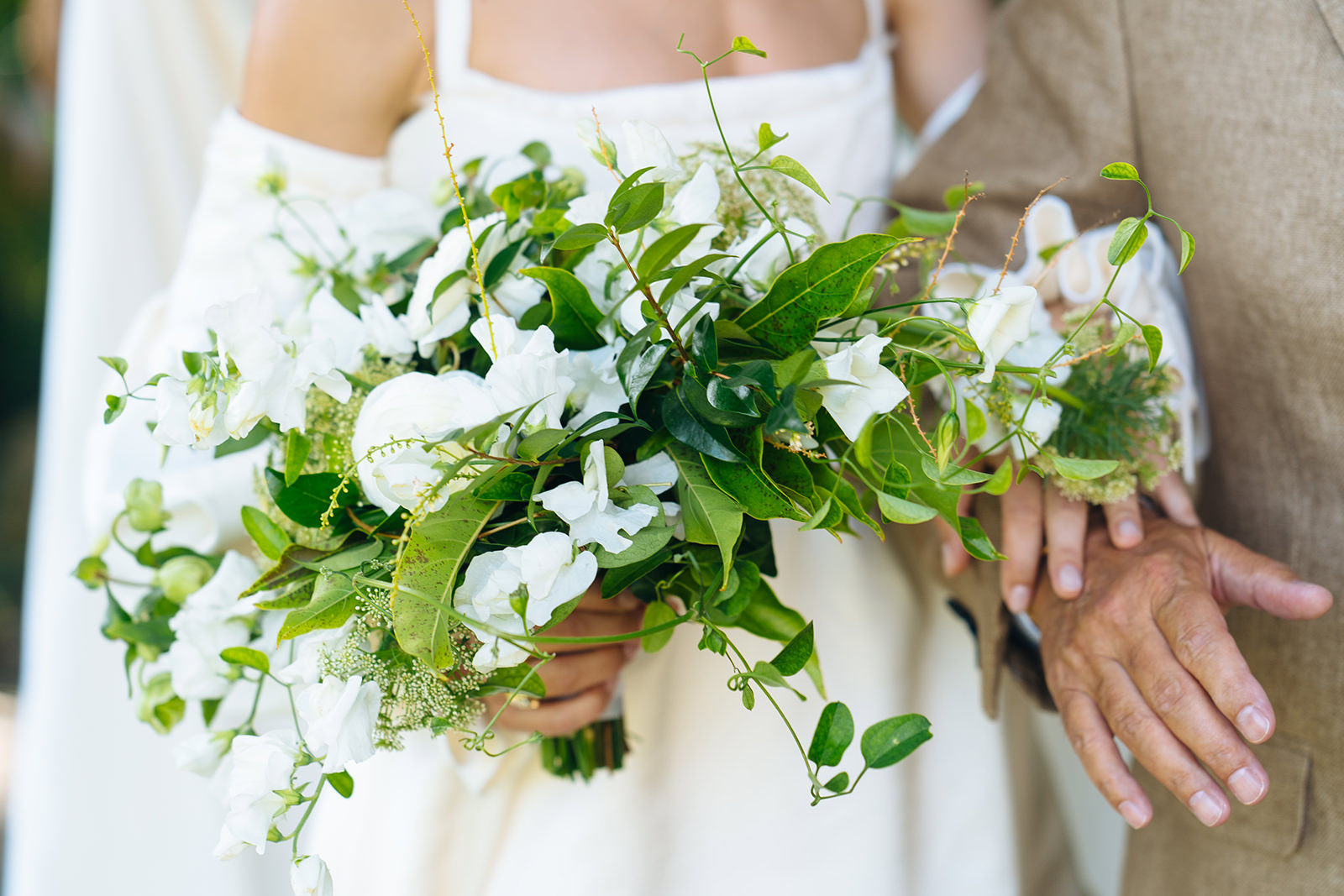 The wedding of Octavia & Matt at The Unfinished Church, St. George's