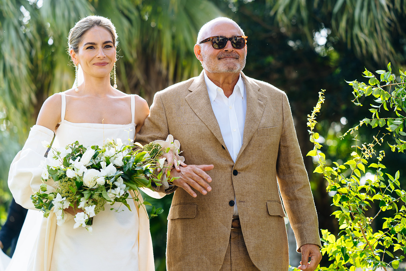 The wedding of Octavia & Matt at The Unfinished Church, St. George's