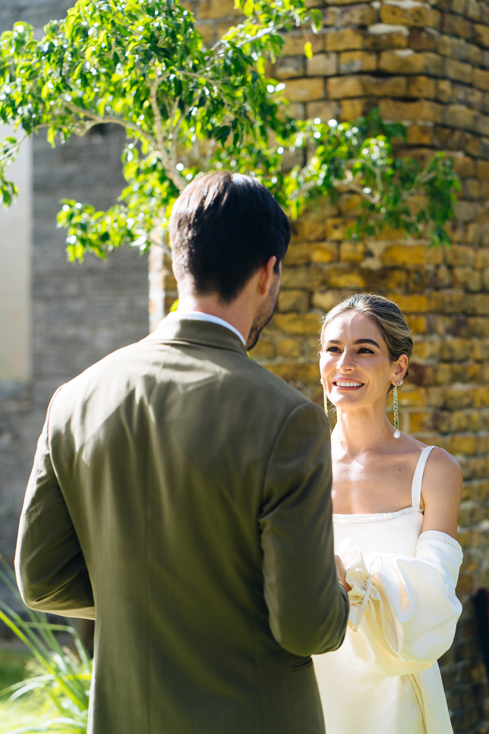 The wedding of Octavia & Matt at The Unfinished Church, St. George's