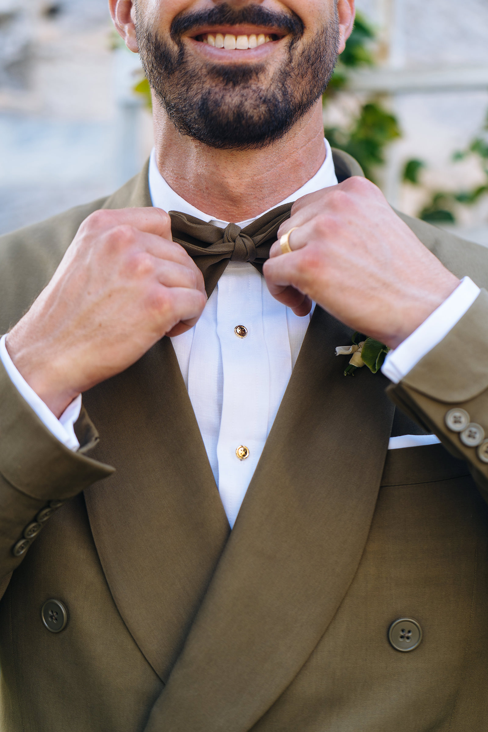 The wedding of Octavia & Matt at The Unfinished Church, St. George's