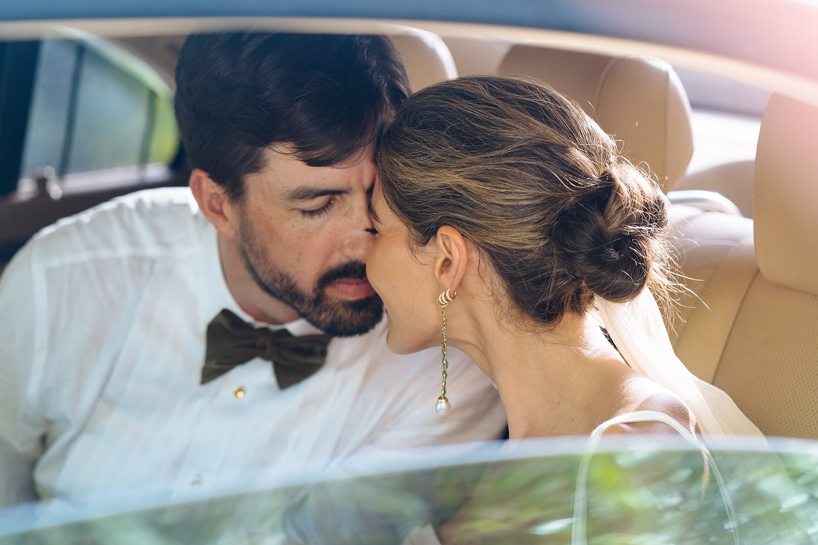 The wedding of Octavia & Matt at The Unfinished Church, St. George's